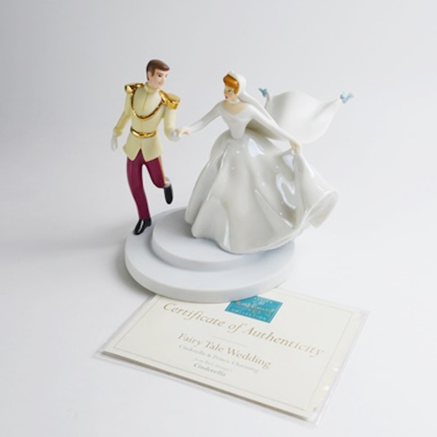 Walt Disney Cinderella Prince Charming Fairy Tale Wedding
