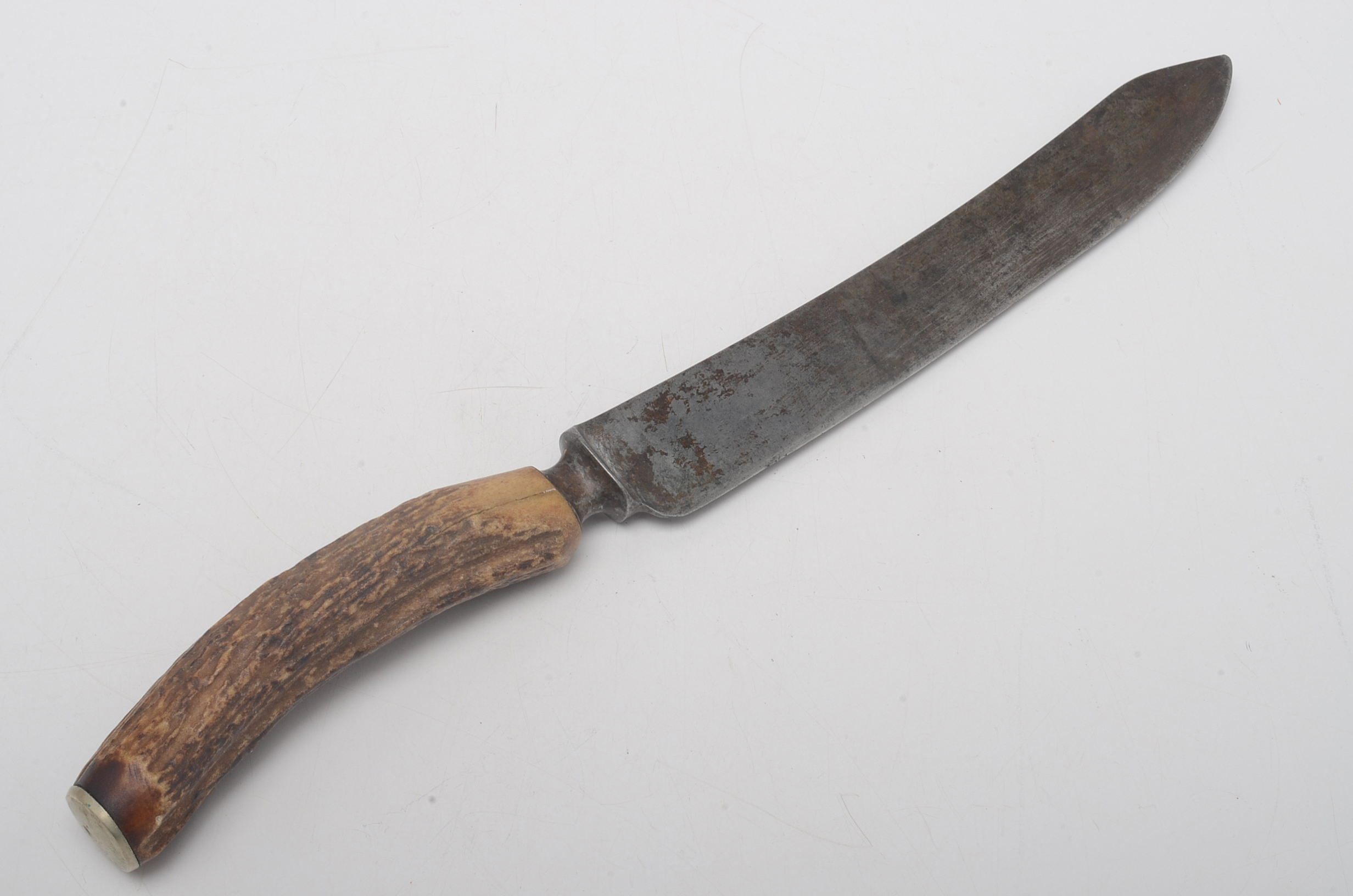 Late 19th Century Meriden Cutlery Company Stag Horn Carving Knife EBTH