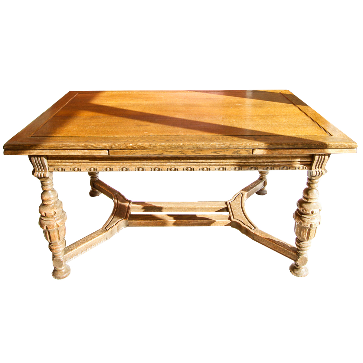 Jacobean Style Oak Dining Table EBTH