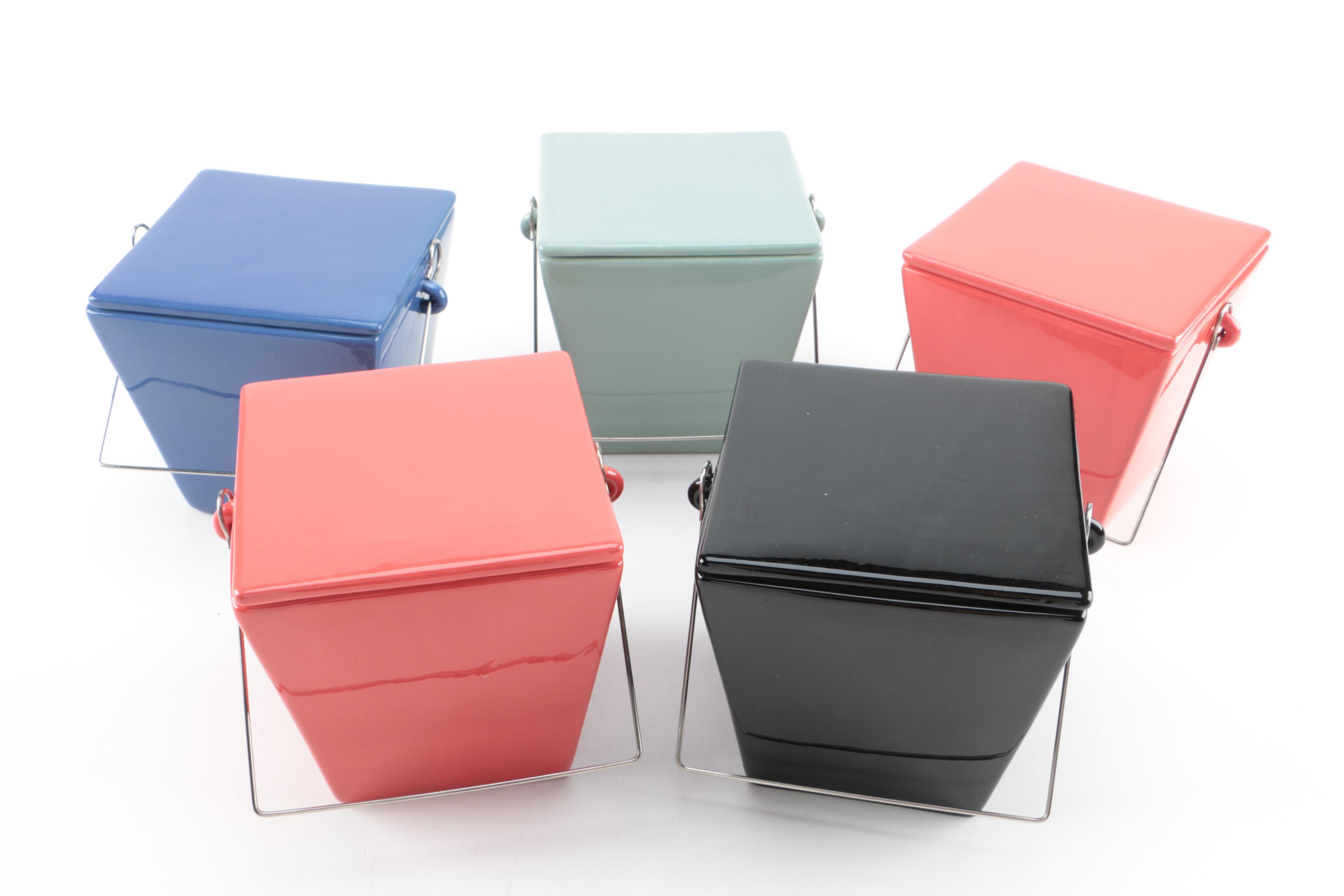 WCL Ceramic Take Out Box Containers EBTH