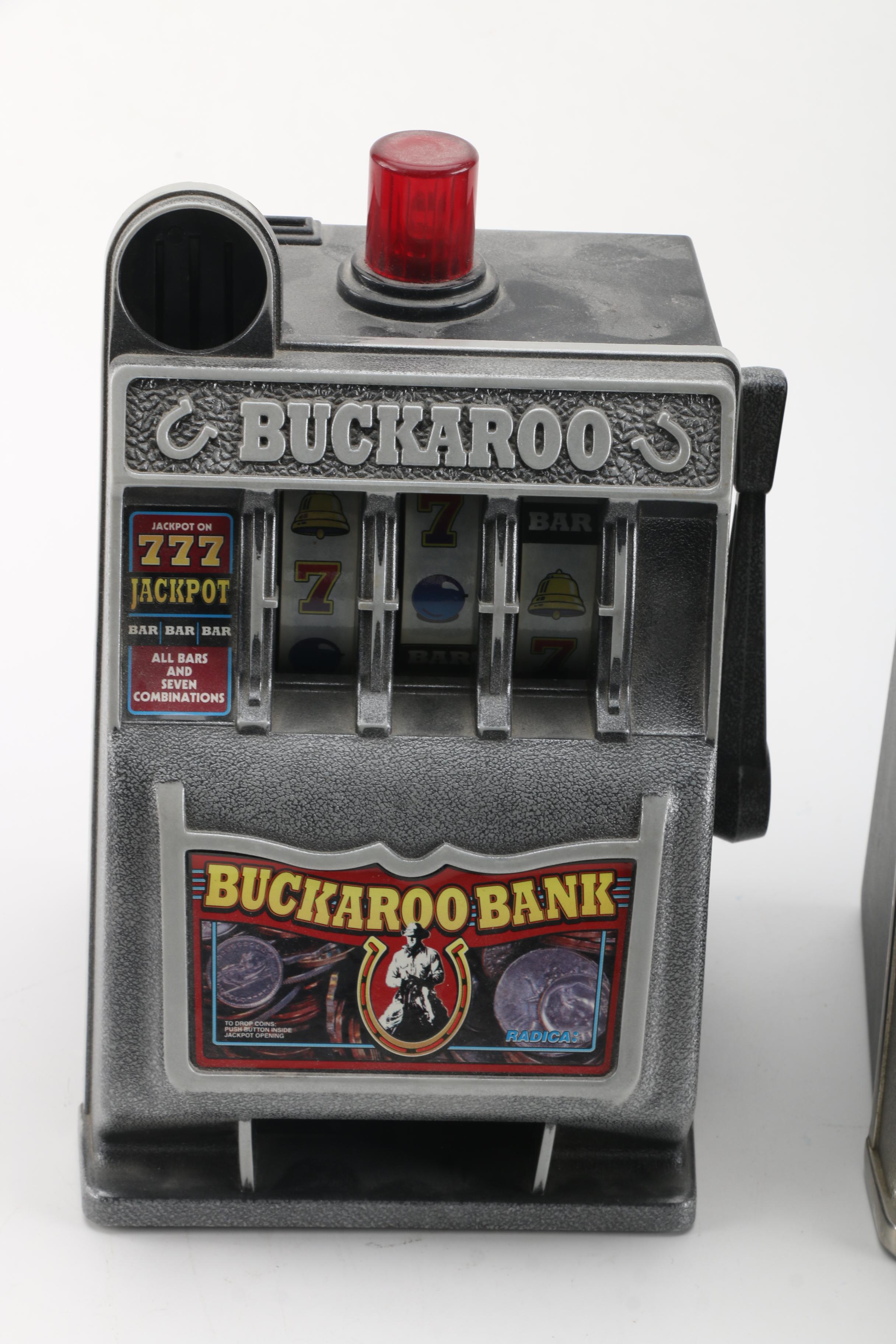 "Buckaroo" Slot Machine Banks EBTH