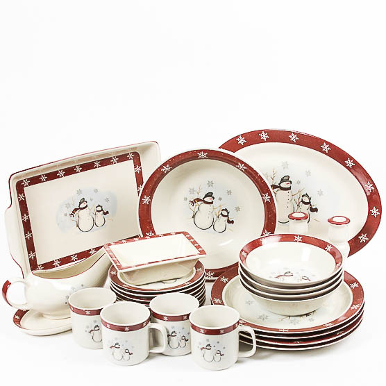 Royal Seasons Snowman Stoneware EBTH