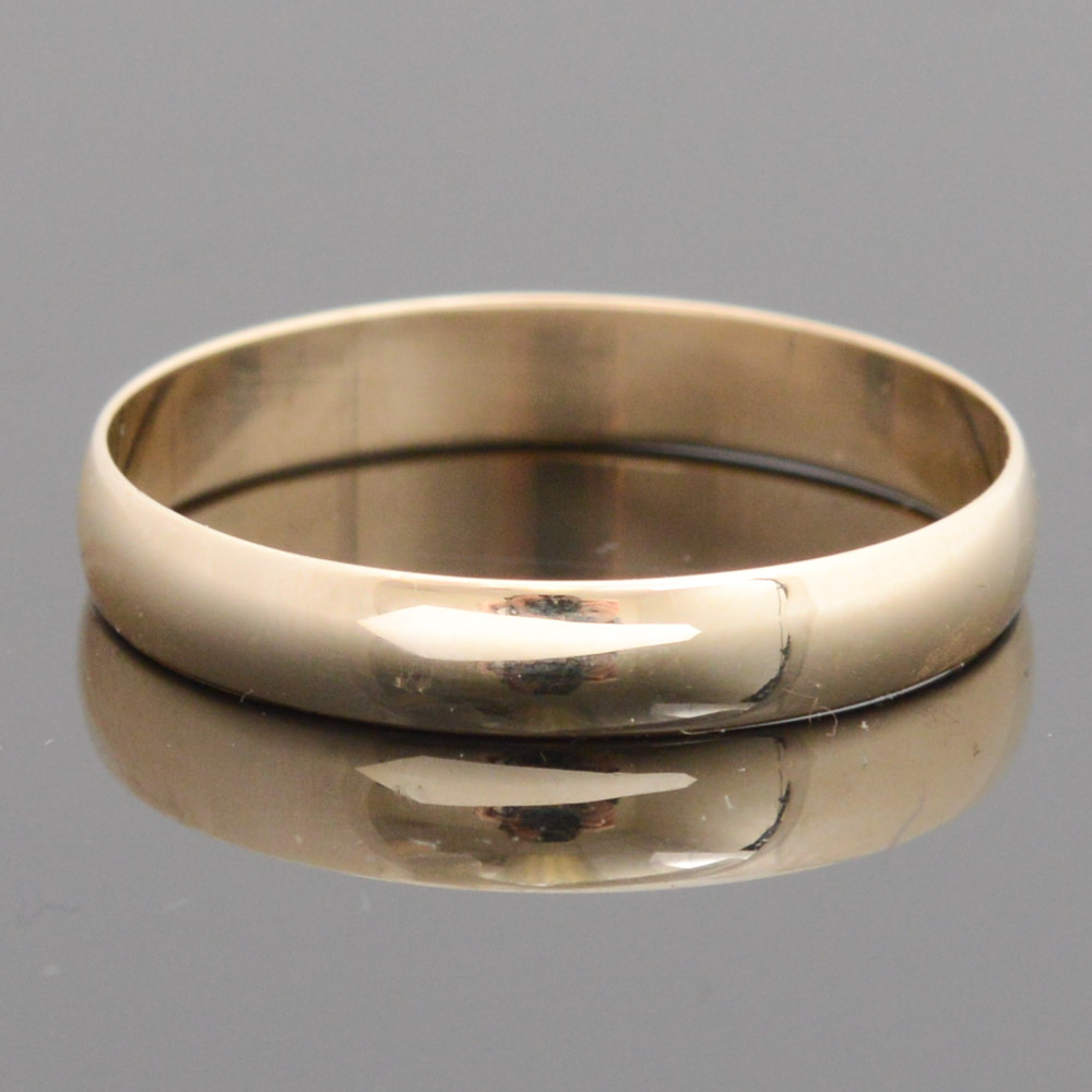 Keepsake 10K Yellow Gold Wedding Band EBTH