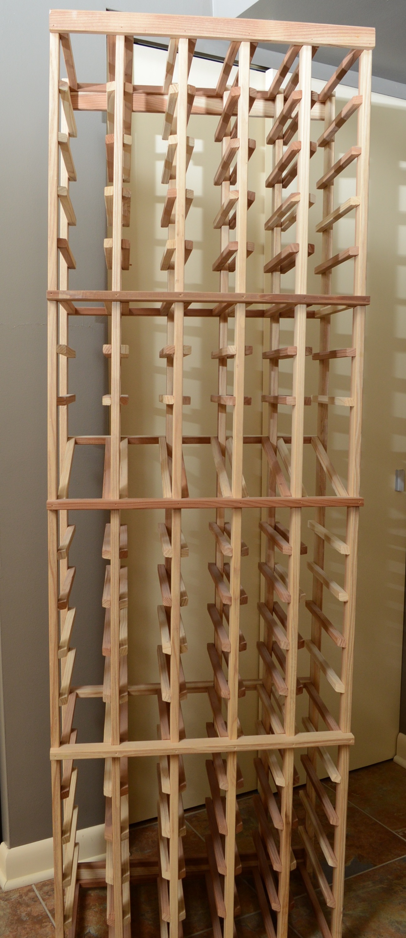 Redwood Wine Rack EBTH