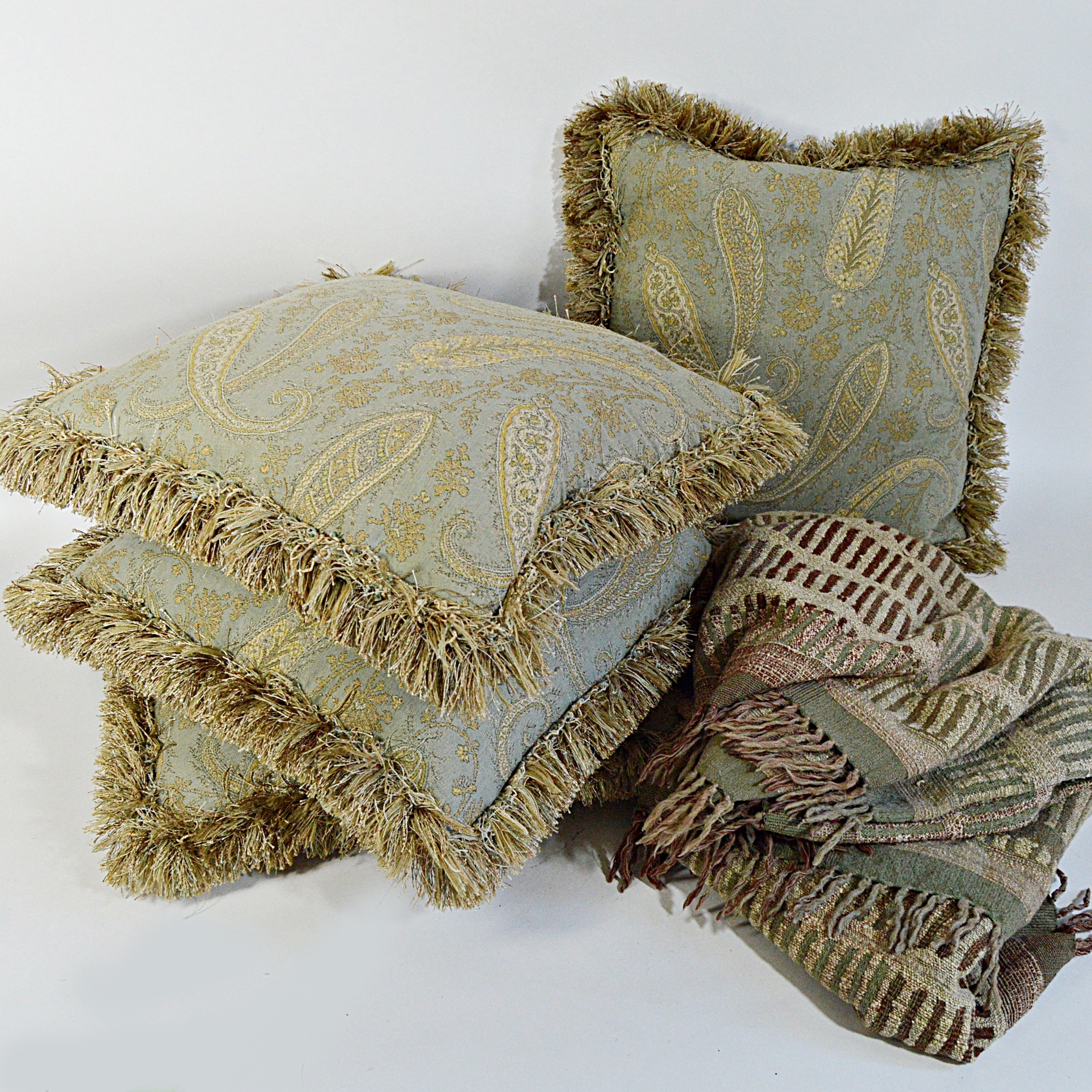 arhaus throw pillows