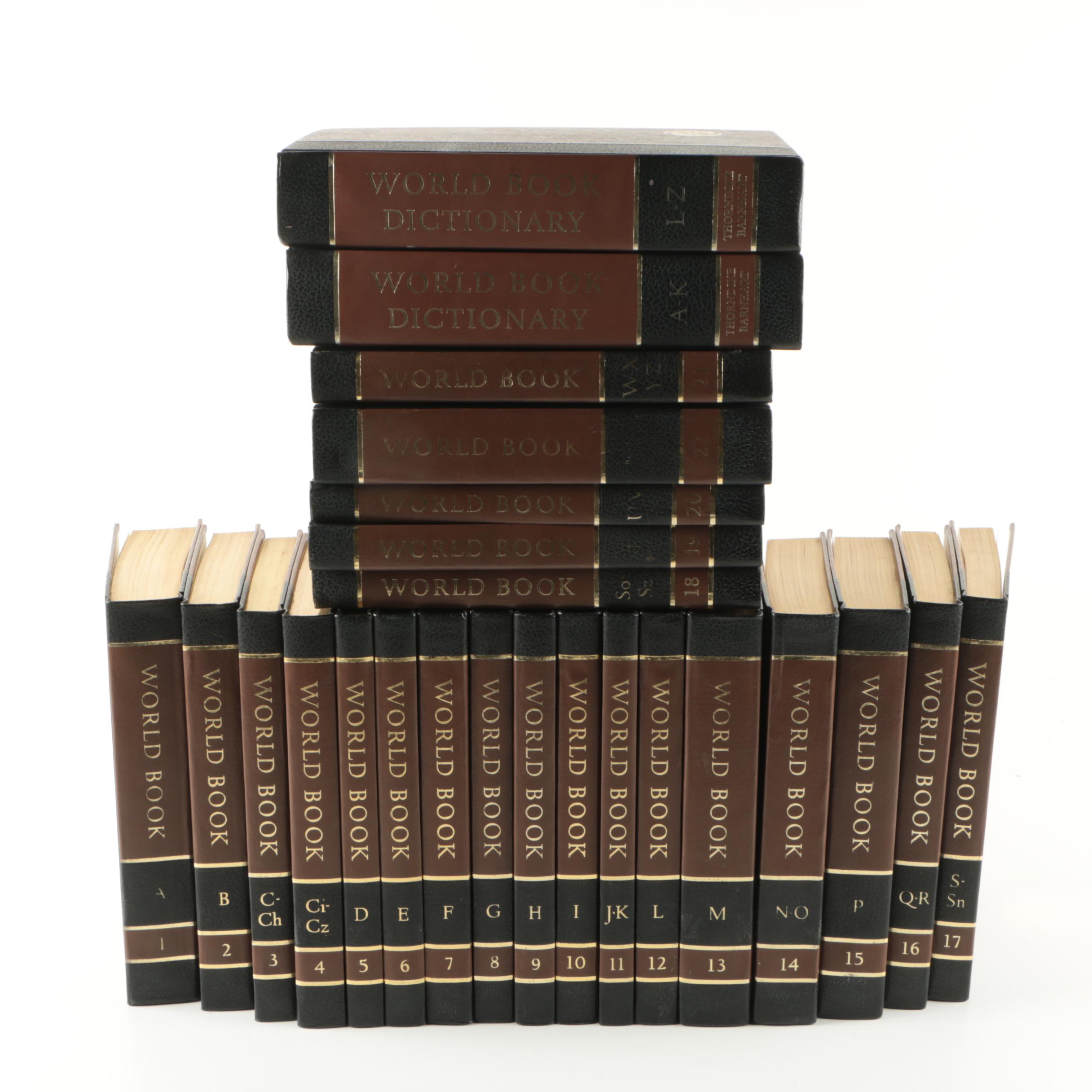 "The World Book Encyclopedia" Complete Set and TwoVolume World