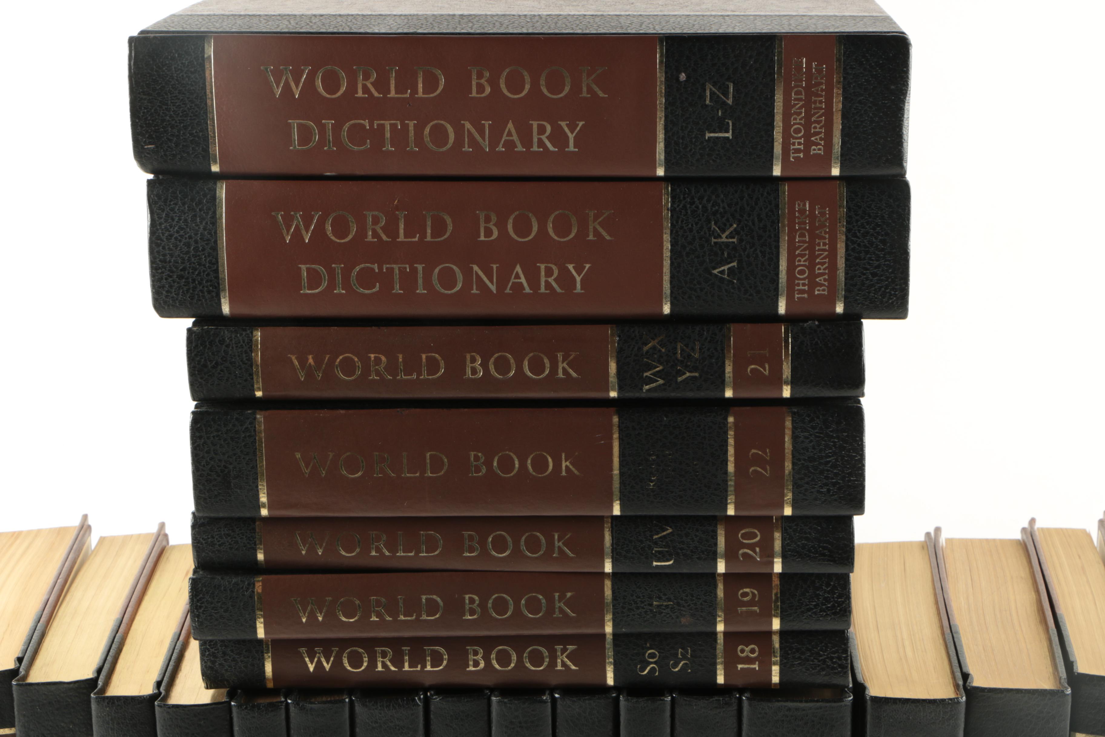 "The World Book Encyclopedia" Complete Set and TwoVolume World