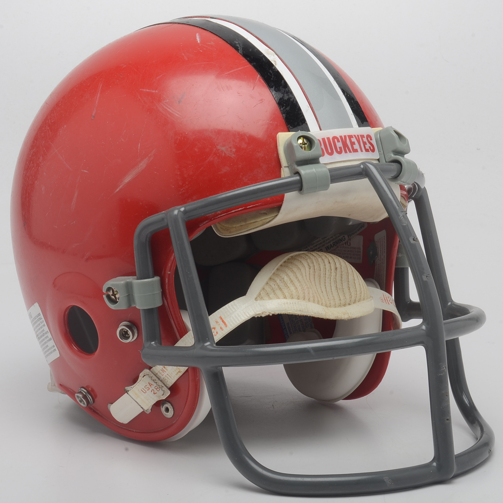 Ohio State Buckeyes Game "Throwback" Full Size Football Helmet EBTH