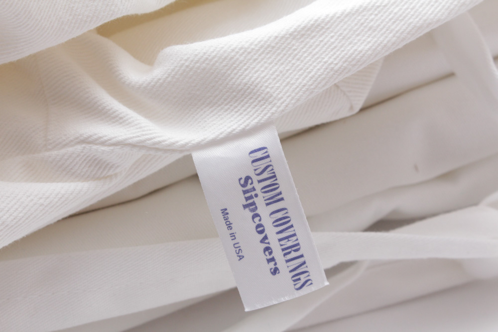 Custom Coverings Captain's Chair Slipcovers EBTH