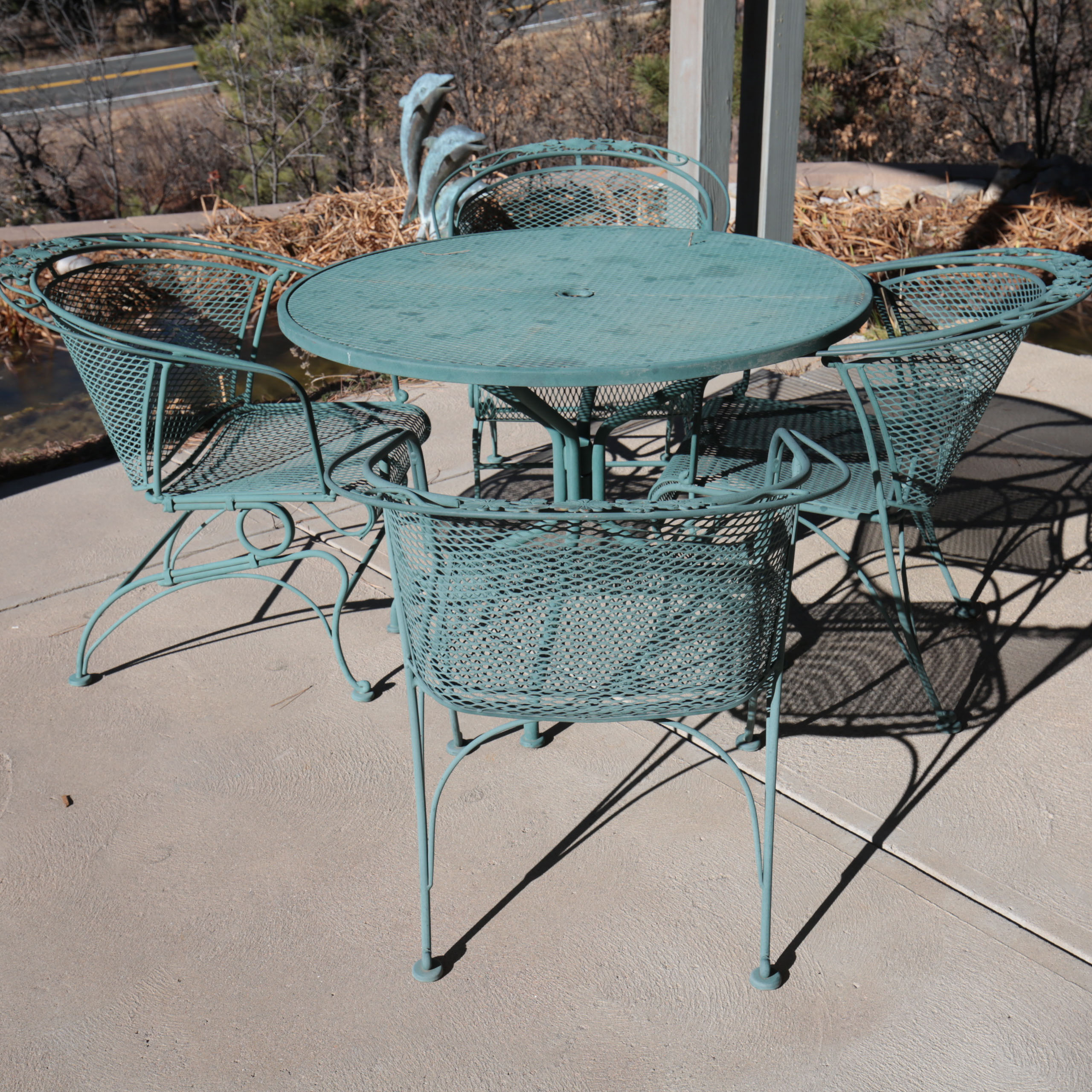 Mid Century Modern Patio Set | EBTH