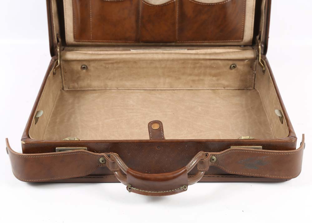 Vintage Hartmann Luggage Leather Briefcase EBTH