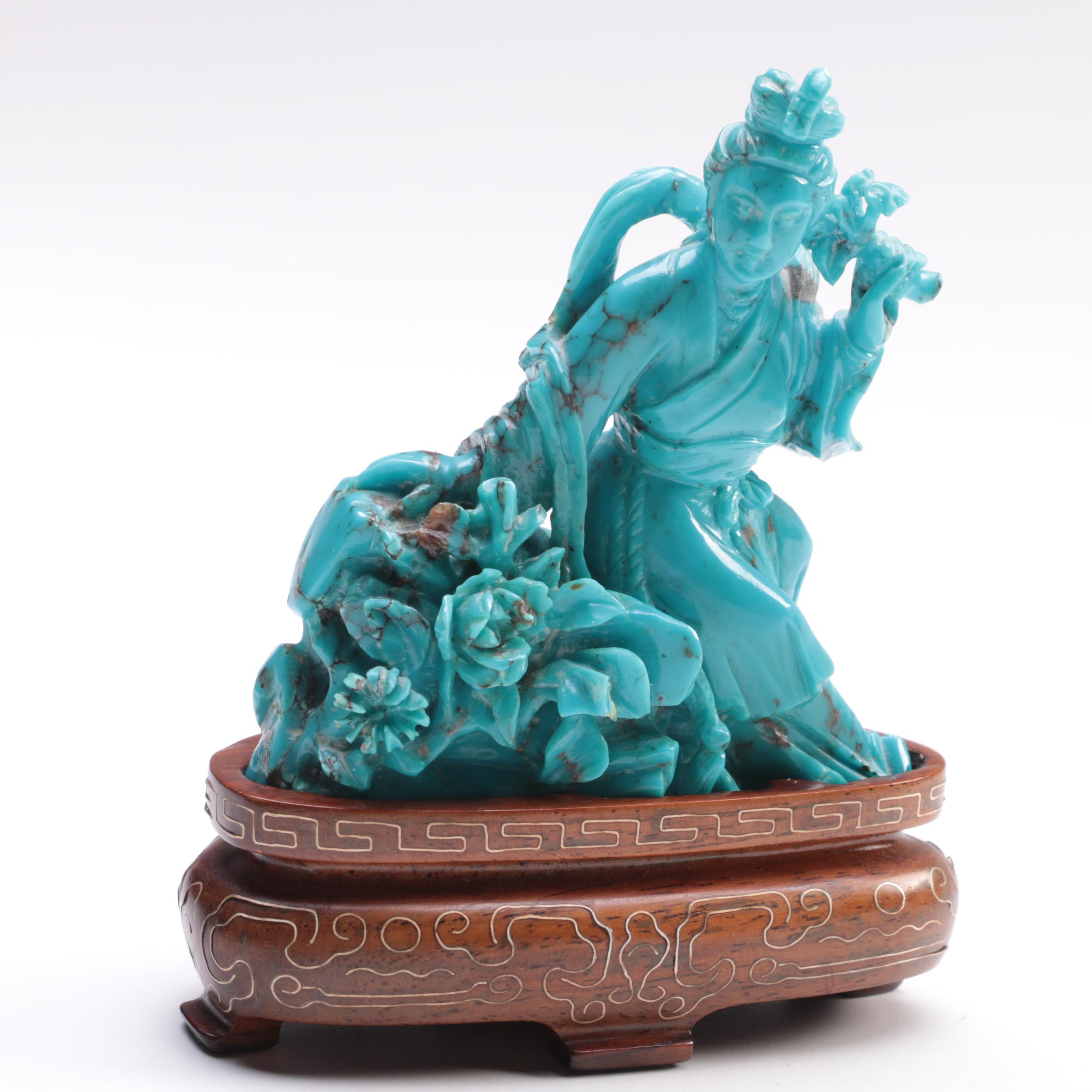 Chinese Goddess of Mercy Statue EBTH