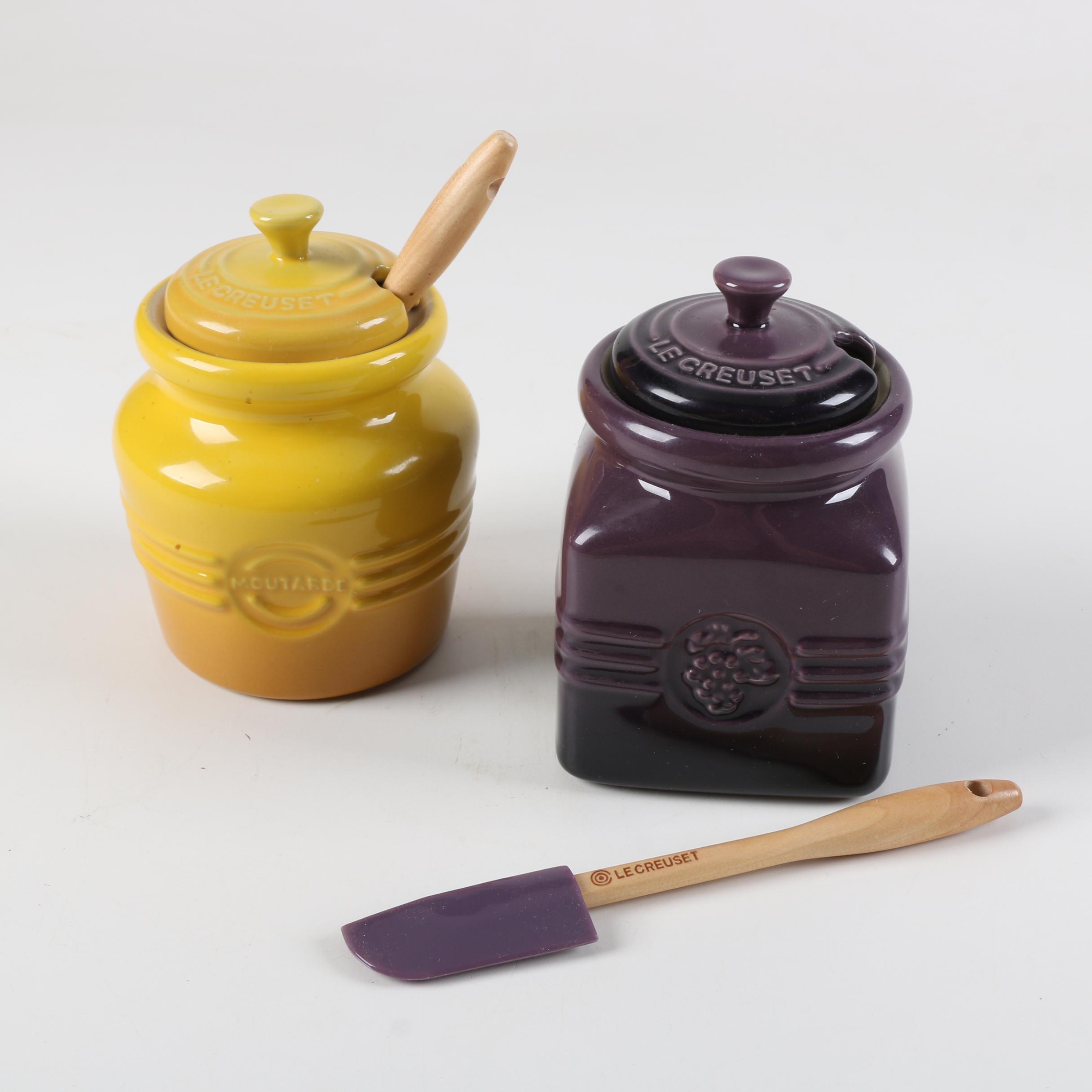 Le Creuset Condiment Jars EBTH