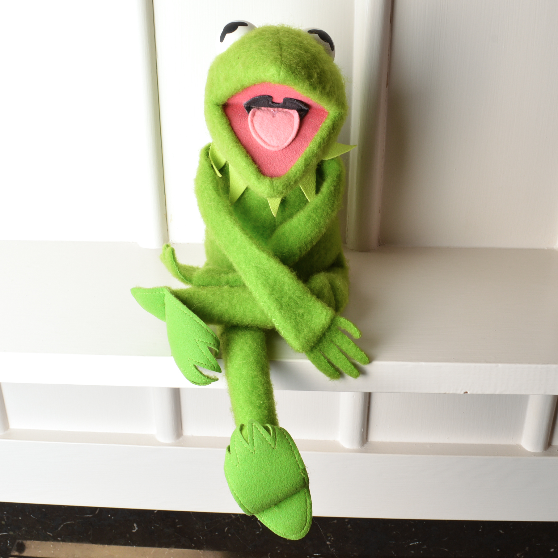 1976 FisherPrice Kermit the Frog Muppet Doll EBTH