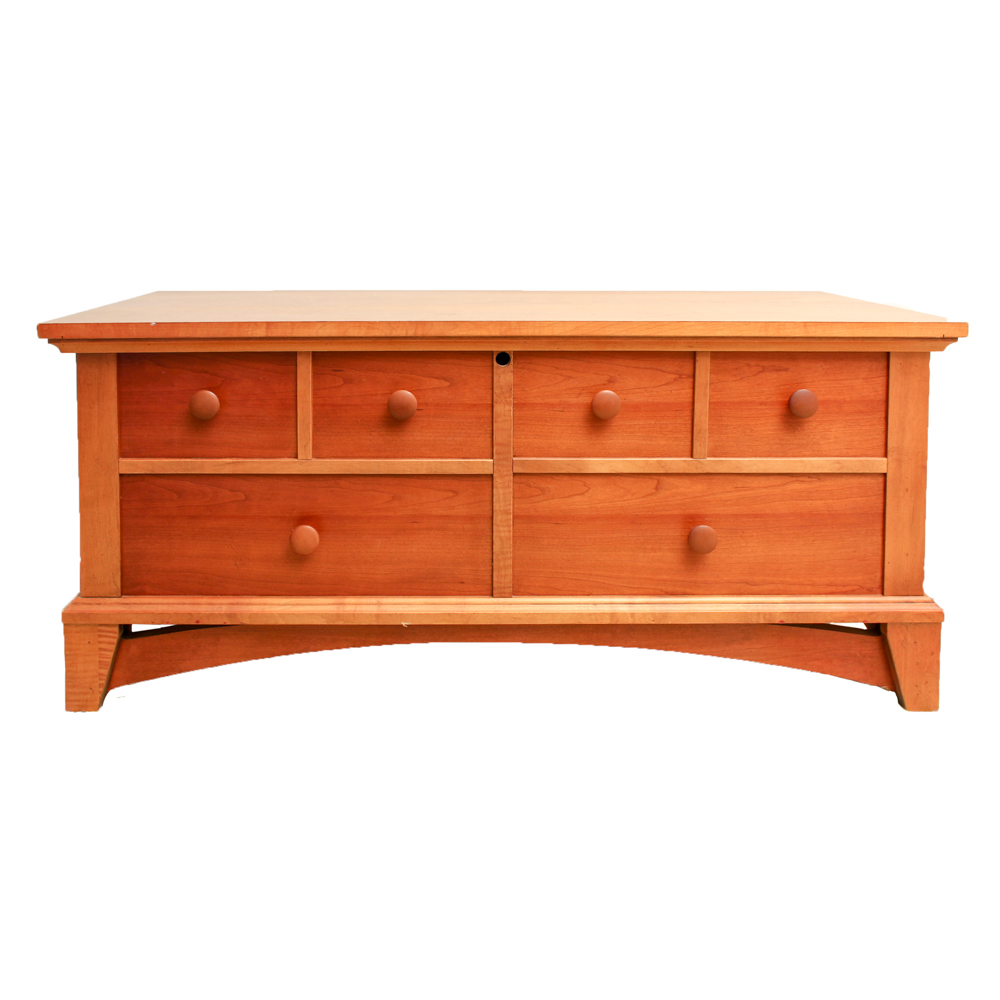 Lane Mixed Wood "AromaTite" Cedar Chest EBTH