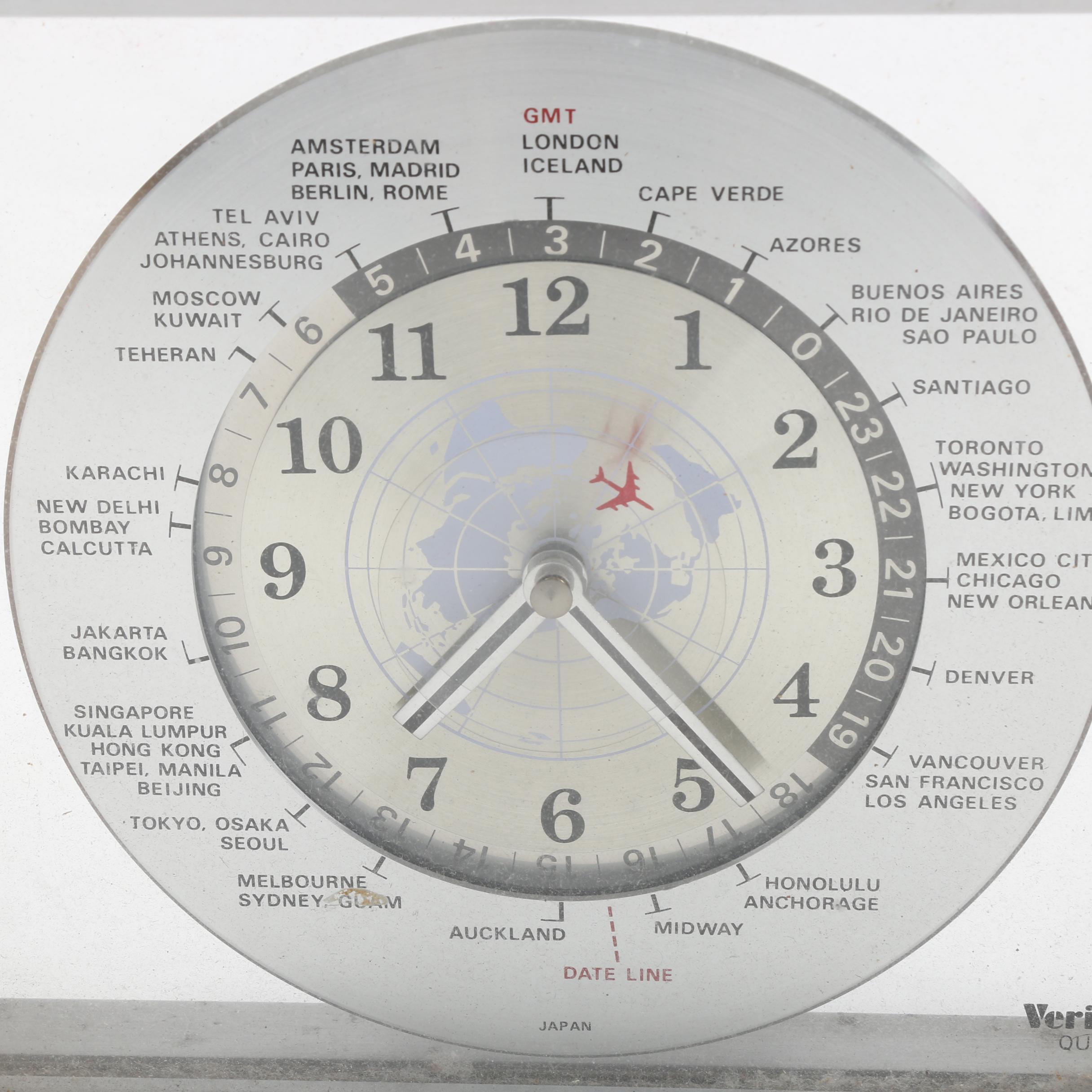 Verichron Quartz World Clock EBTH