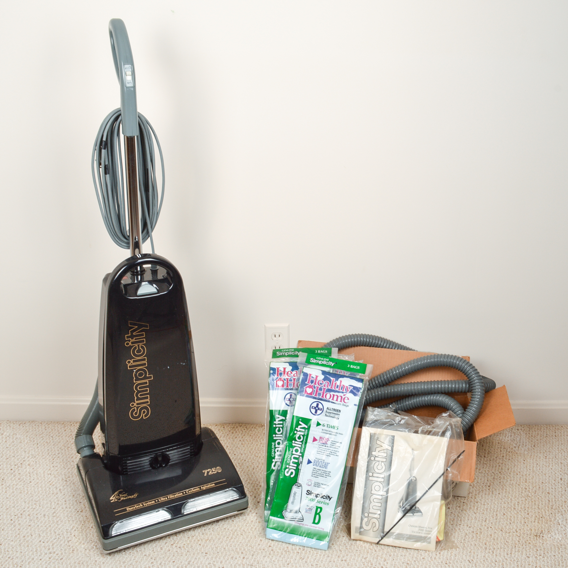 Simplicity 7250 Upright Vacuum EBTH