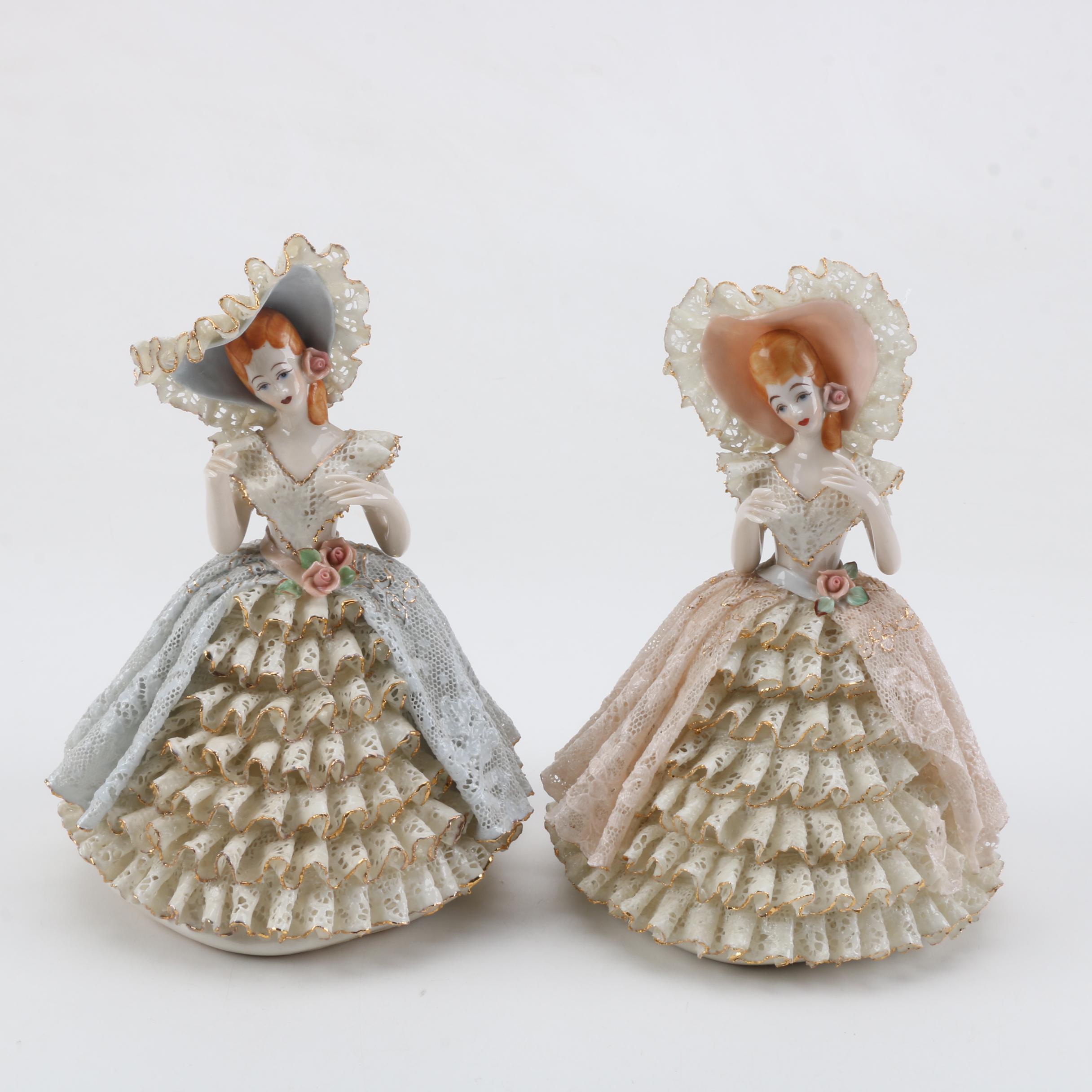 Vintage Heirlooms of Tomorrow Porcelain Figurines EBTH