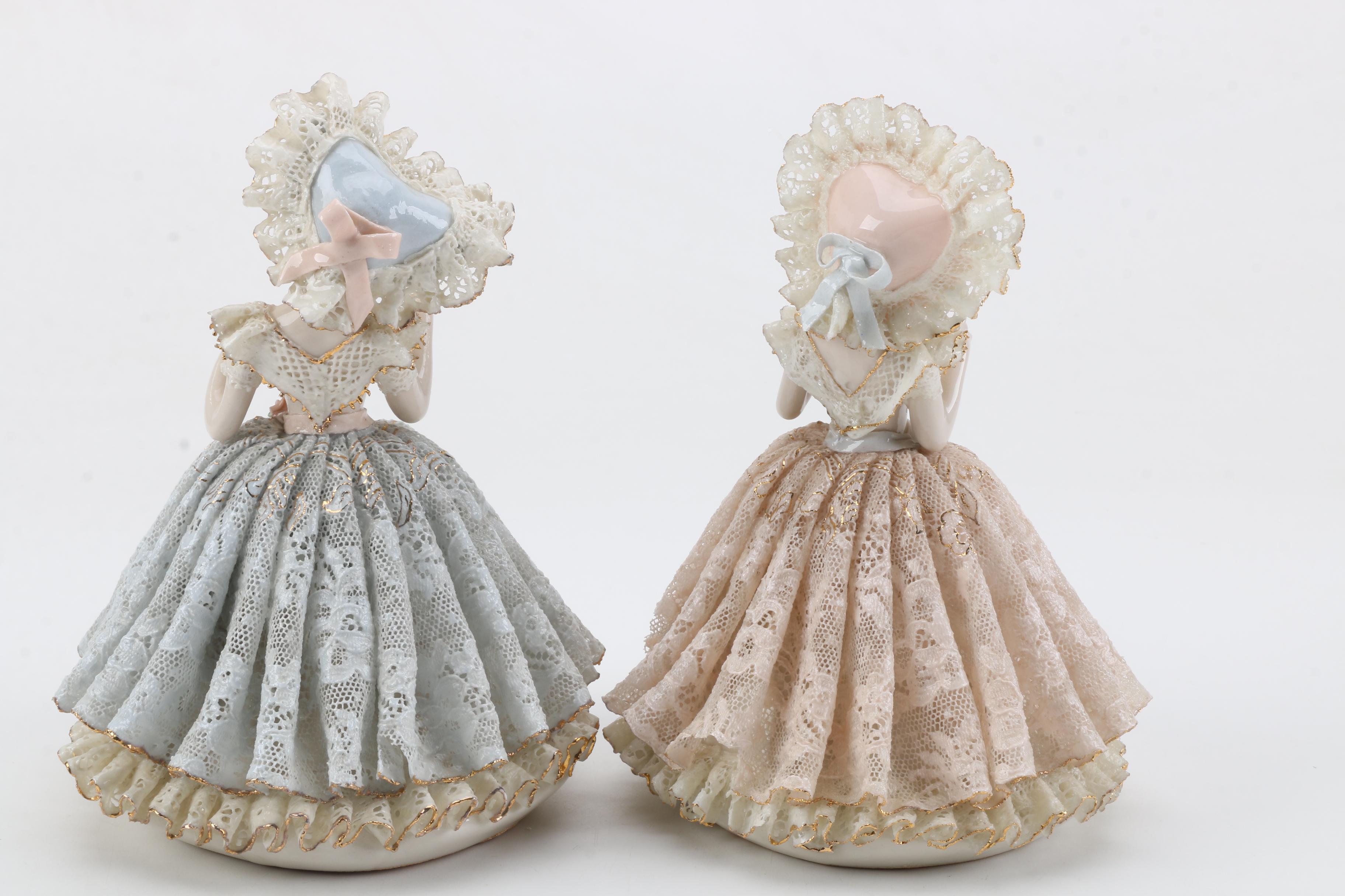 Vintage Heirlooms of Tomorrow Porcelain Figurines EBTH