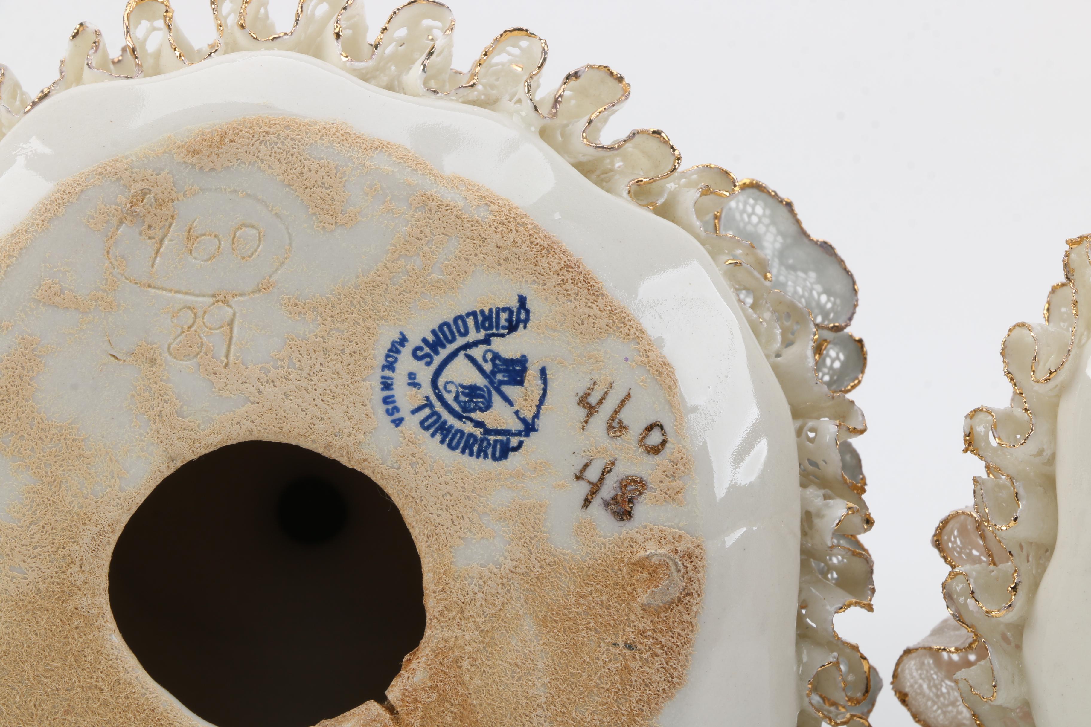 Vintage Heirlooms of Tomorrow Porcelain Figurines EBTH