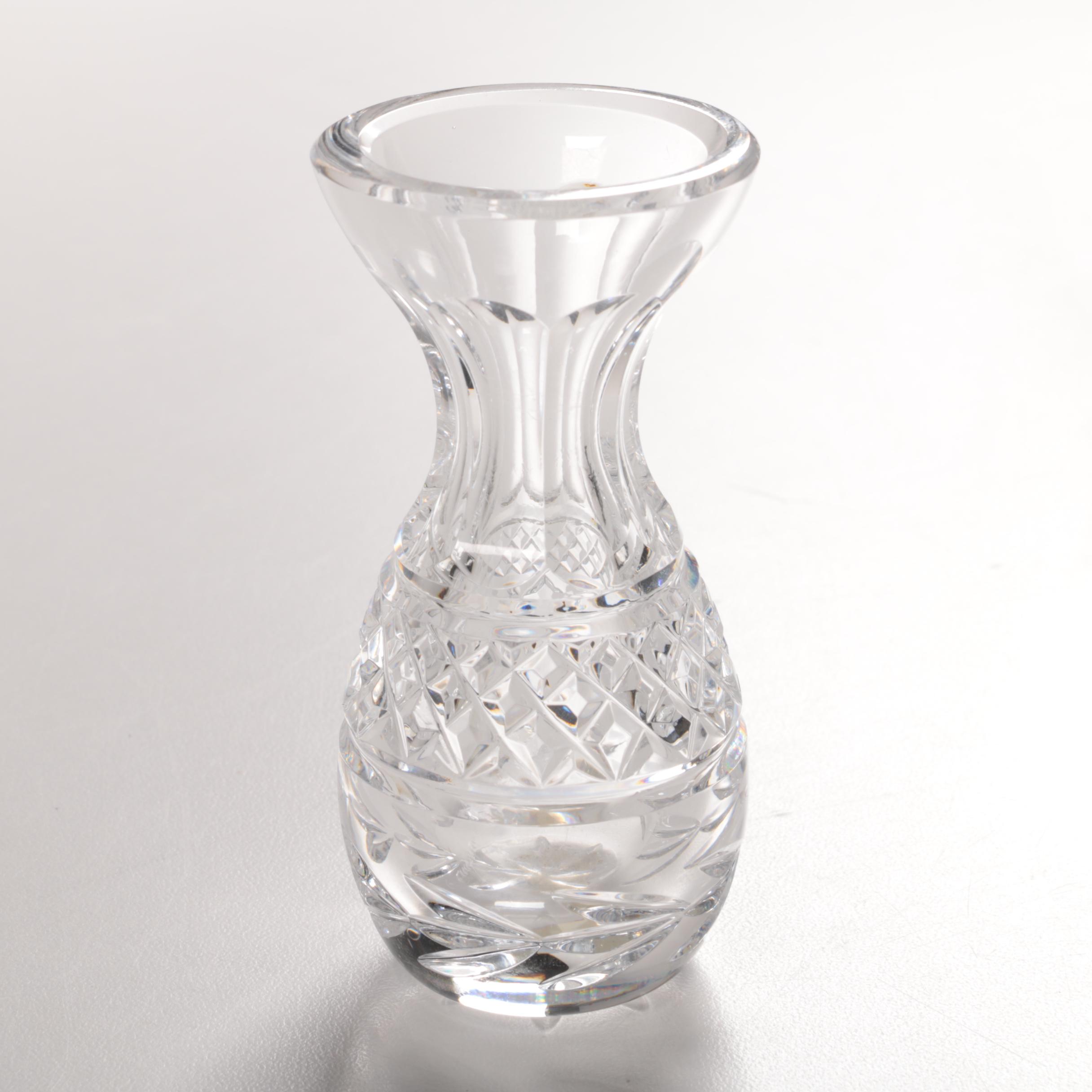Waterford Crystal Glandore Bud Vase Ebth