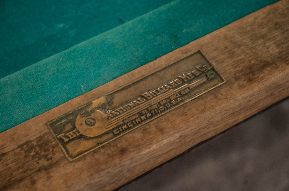 The National Billiard Mfg Co. Pool Table EBTH