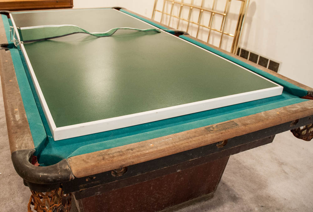 The National Billiard Mfg Co. Pool Table EBTH