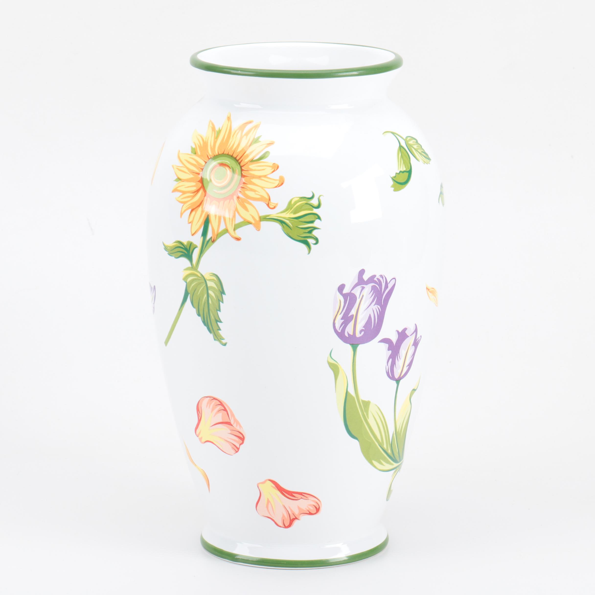 tiffany and co flower vase