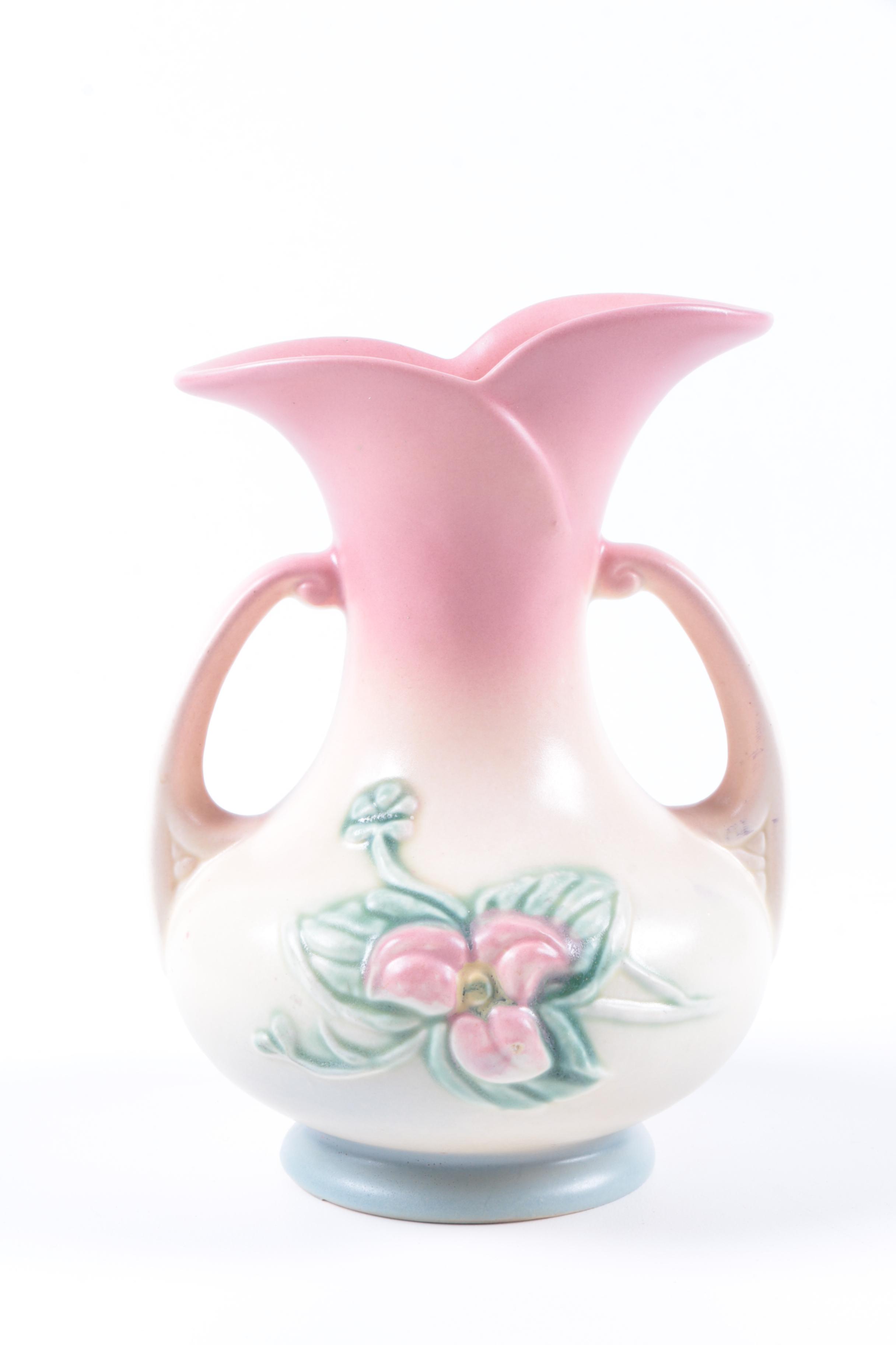 Hull Pottery "Wildflower" Decorative Trophy Vase EBTH