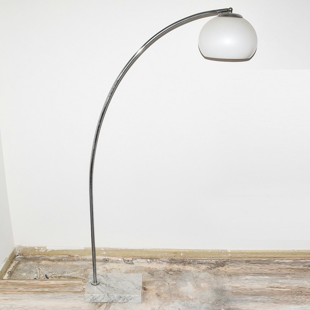 Mid Century Modern Chrome Arc Floor Lamp : EBTH