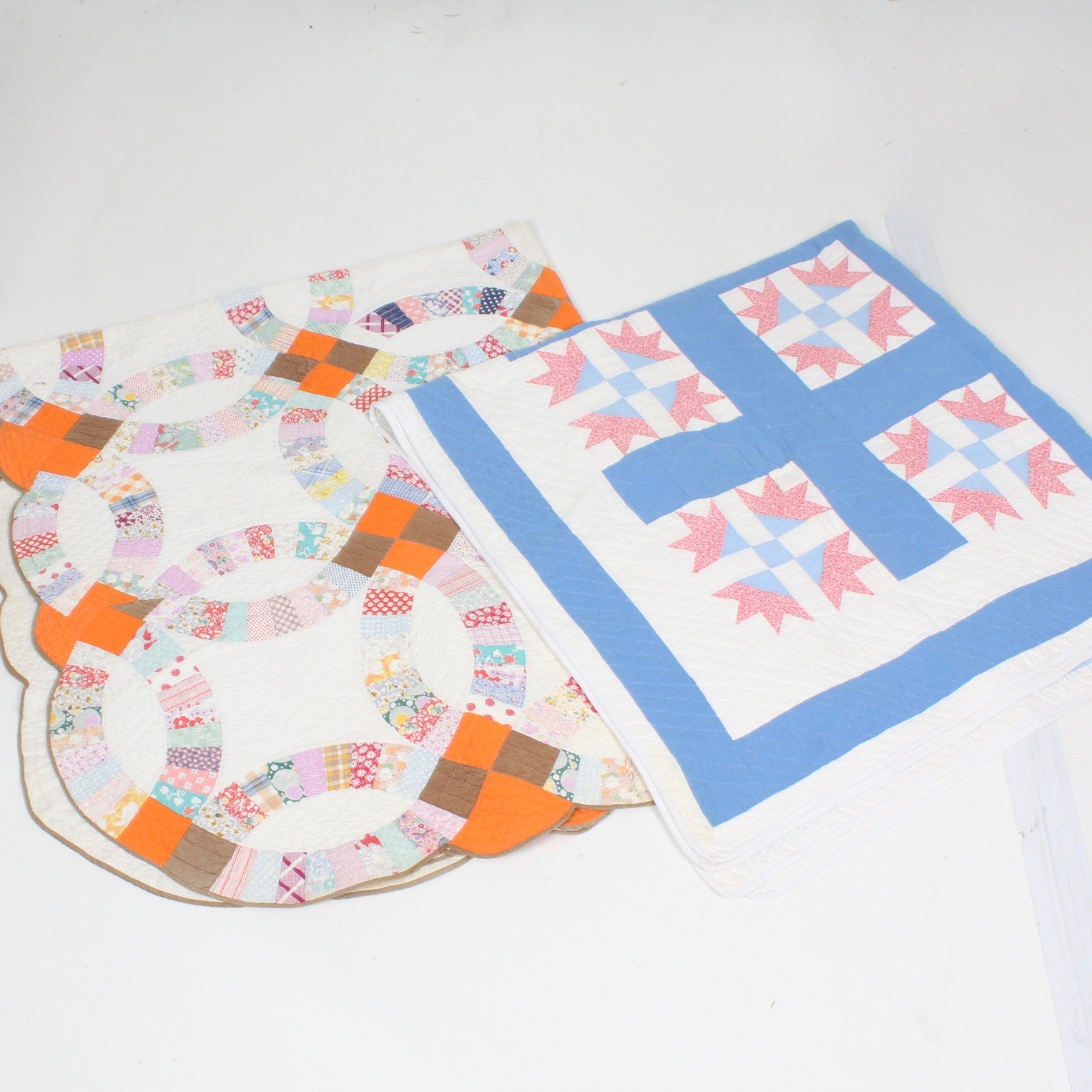 Vintage HandSewn Quilts EBTH