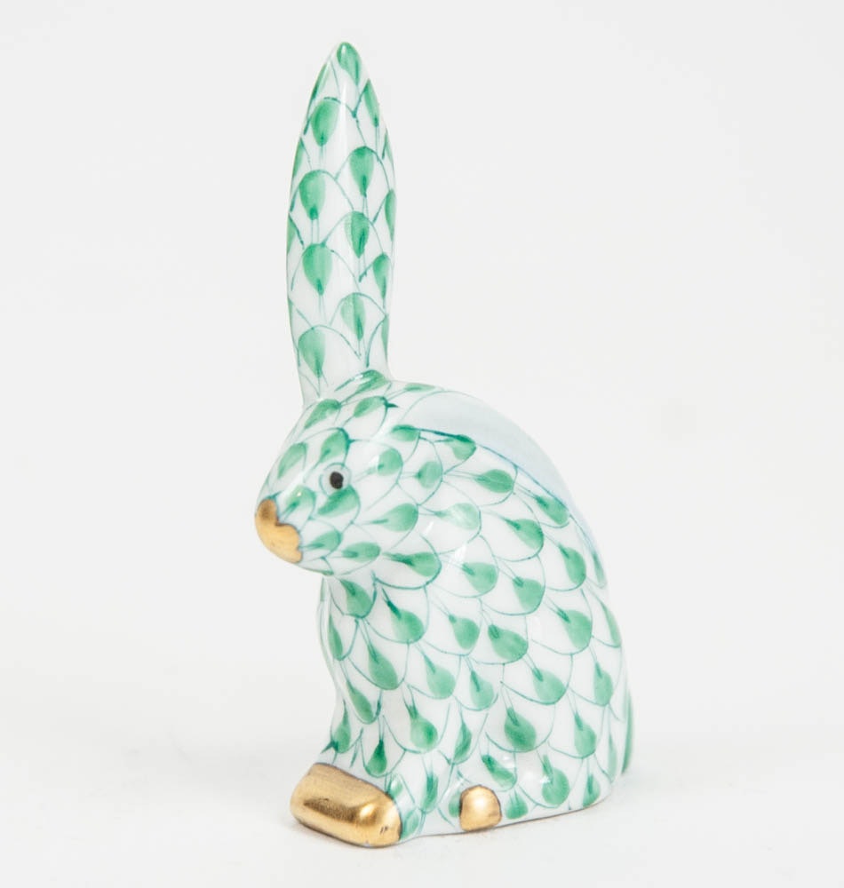 Herend Rabbit Porcelain Figurine EBTH herend-rabbit-porcelain-figurine-ebth