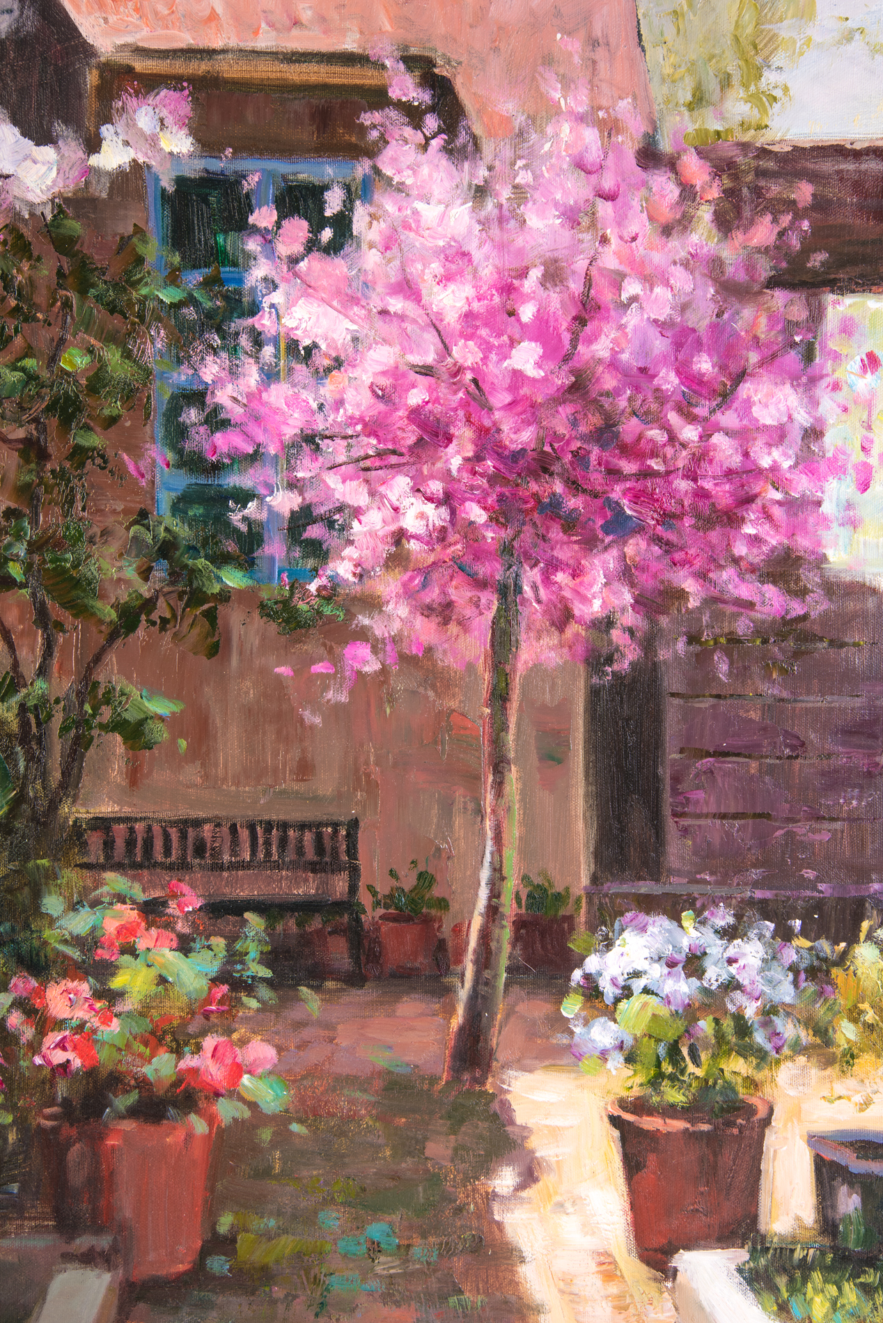 Unframed Acrylic Painting on Canvas EBTH