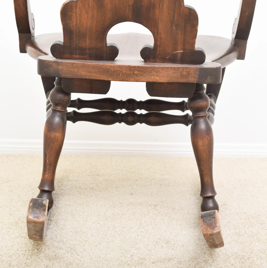 Antique Colonial Revival Rocking Chair | EBTH
