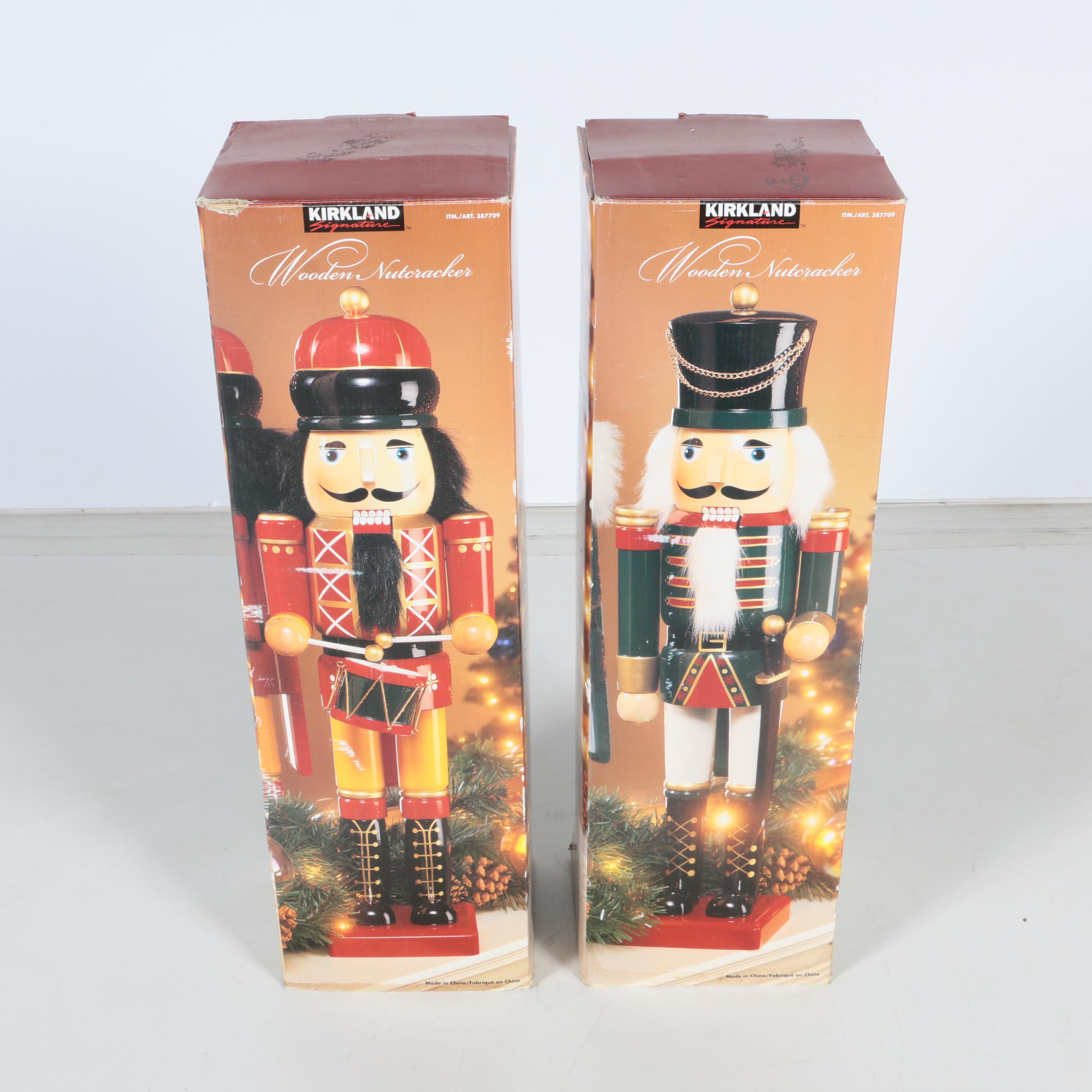 Kirkland Signature Wooden Nutcrackers EBTH