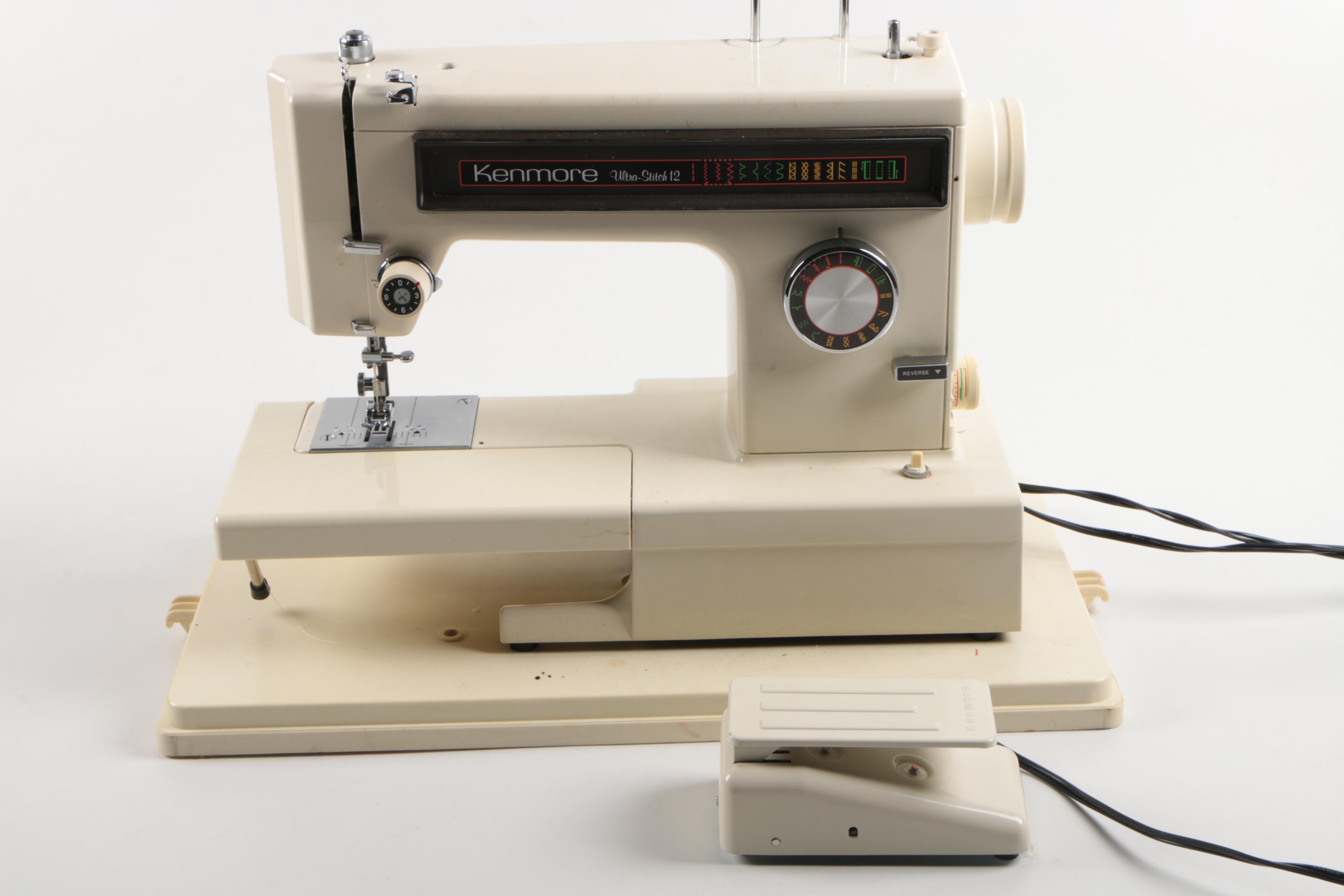 Kenmore UltraStitch 12 Sewing Machine EBTH