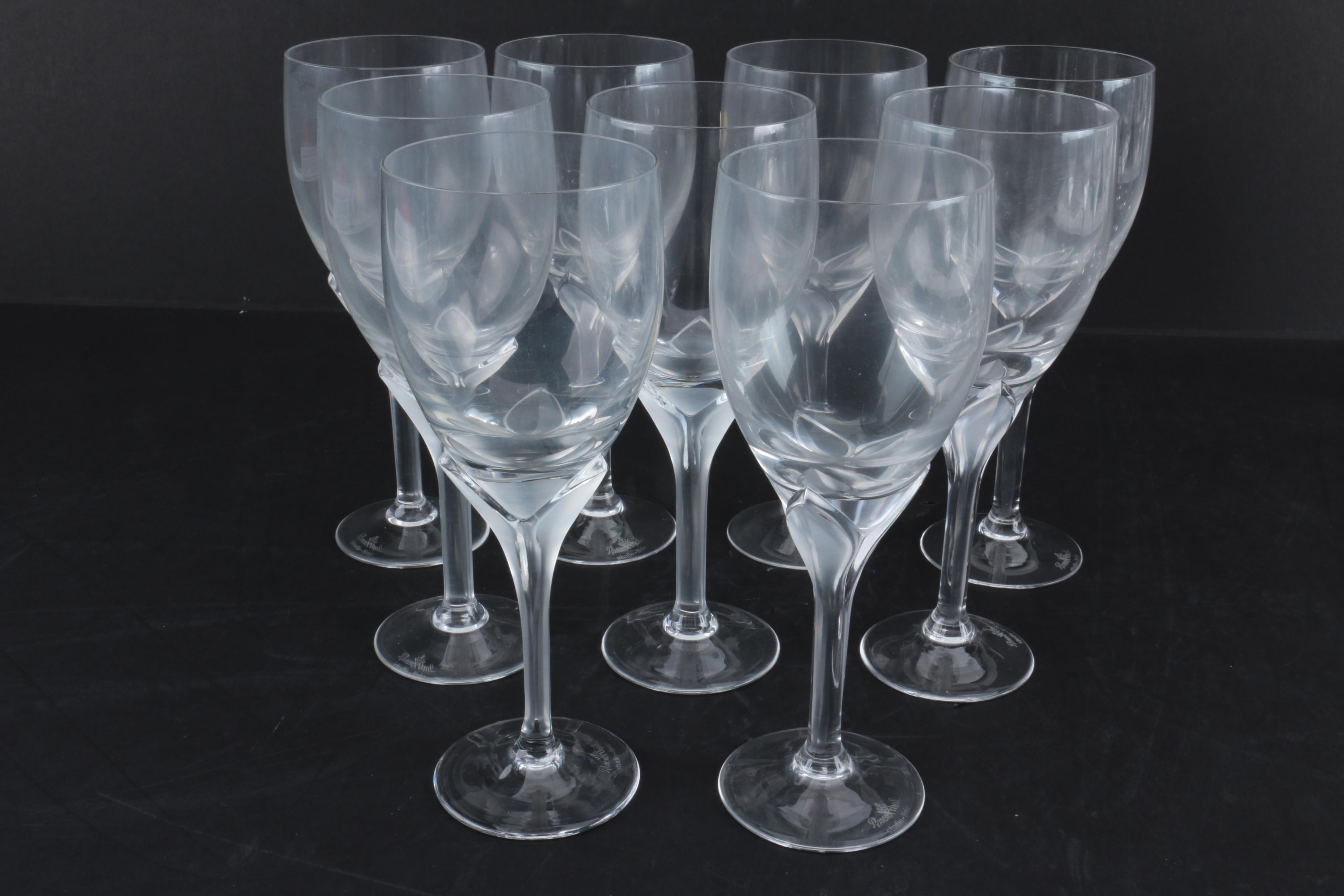 "StudioLinie" by Rosenthal Crystal Stemware Glasses EBTH