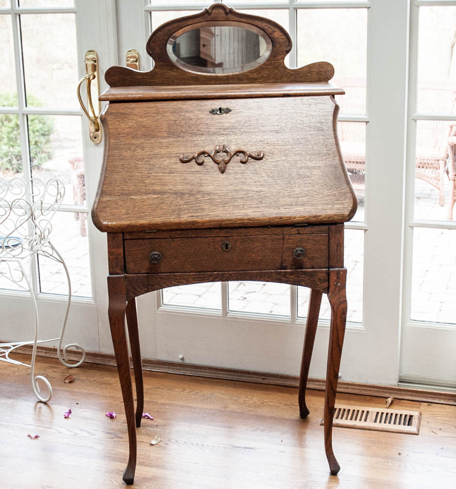 Antique Secretary Desk Ebth