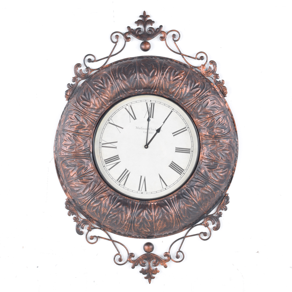 Madison Clock Co. Wall Clock EBTH