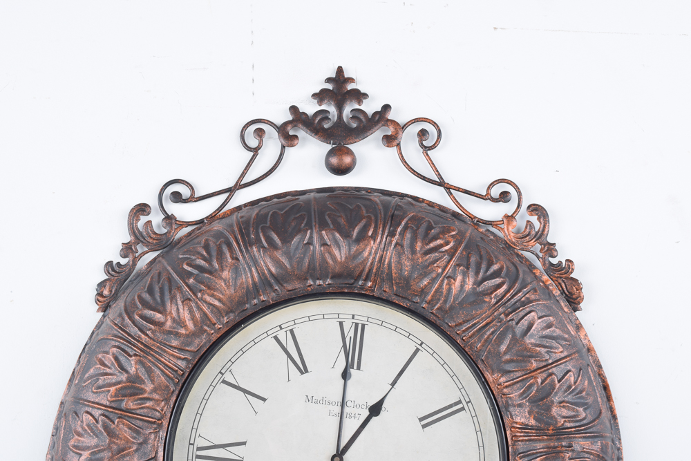 Madison Clock Co. Wall Clock EBTH