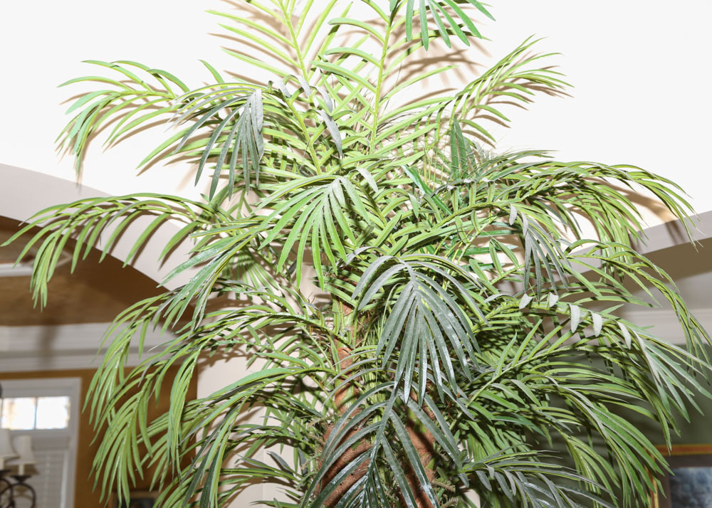 Large Faux Potted Palm Trees EBTH