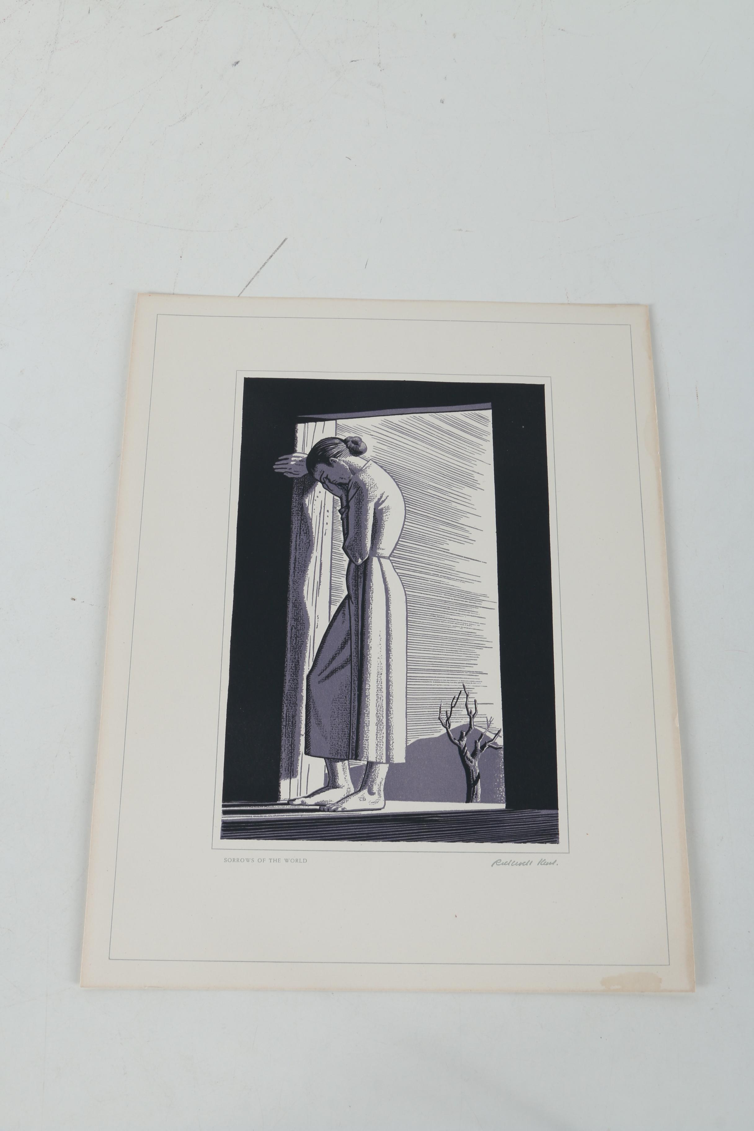 Collection Of Rockwell Kent Folio Prints From Wood Blocks EBTH   1513268832329 3cf486e35a9ef0066d9df4e35a805f3a3707ca6bfc405553147c255d286c1c0a.JPG