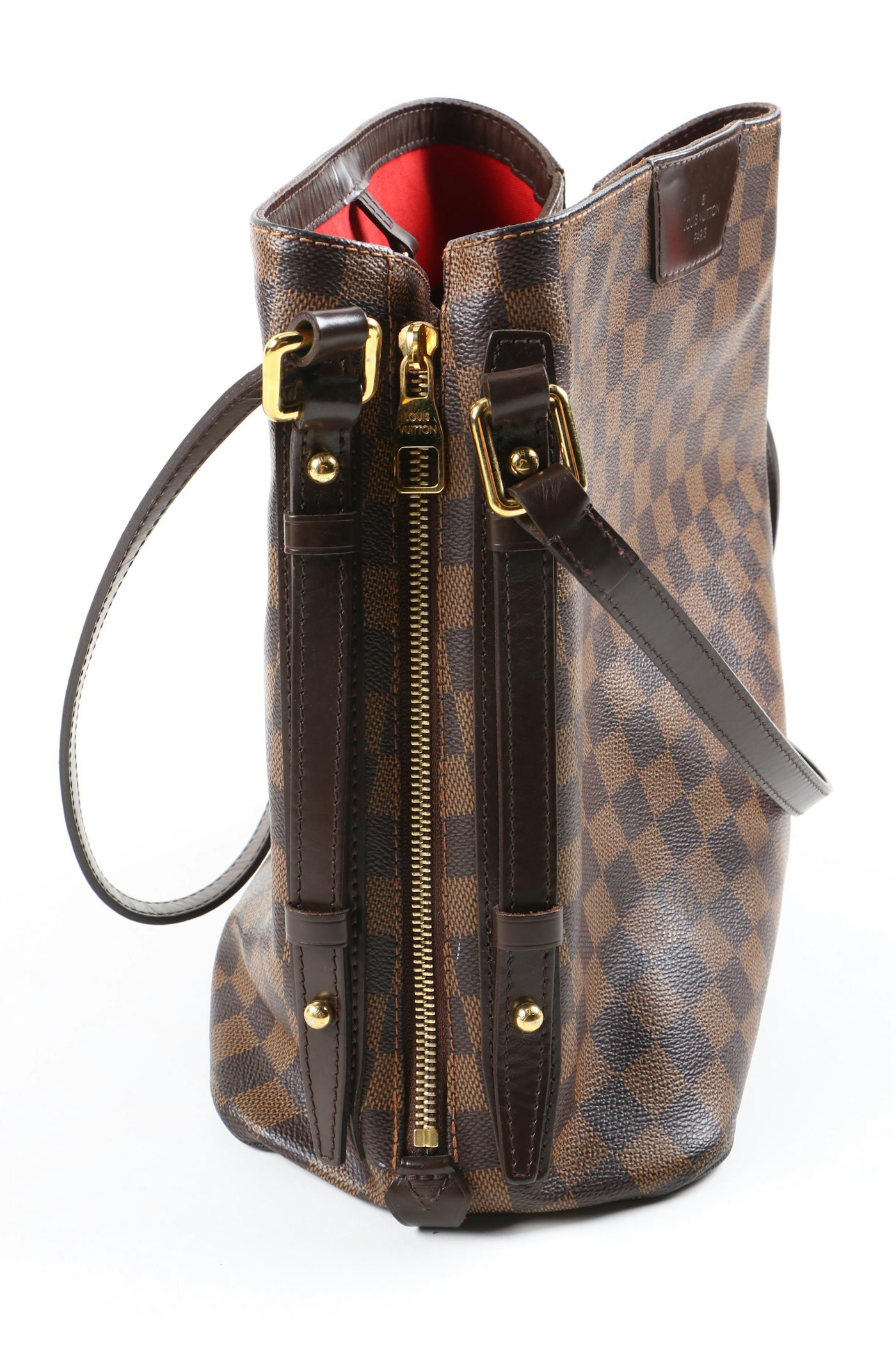 Louis Vuitton Damier Ebene Coated Canvas Handbag | EBTH