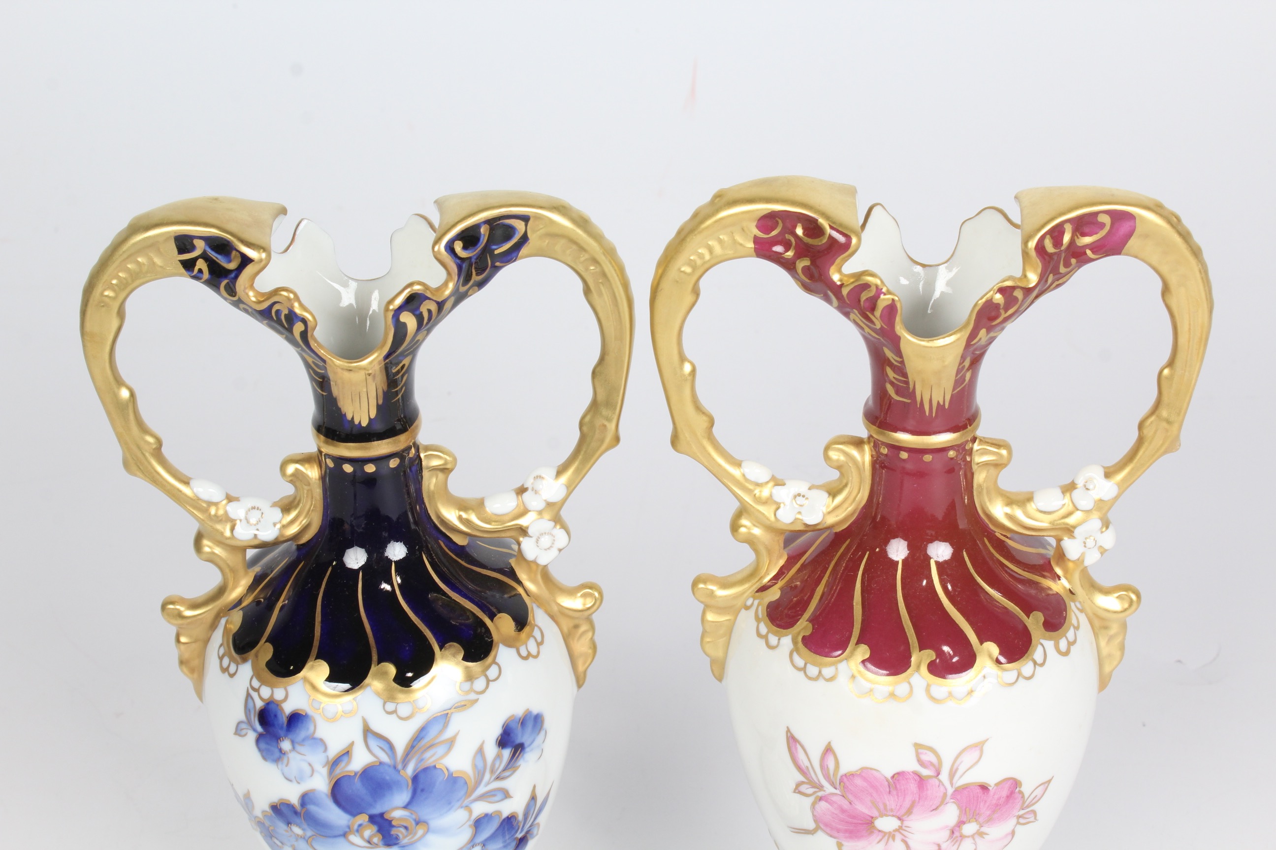 Royal Dux Bohemia Porcelain Vases EBTH