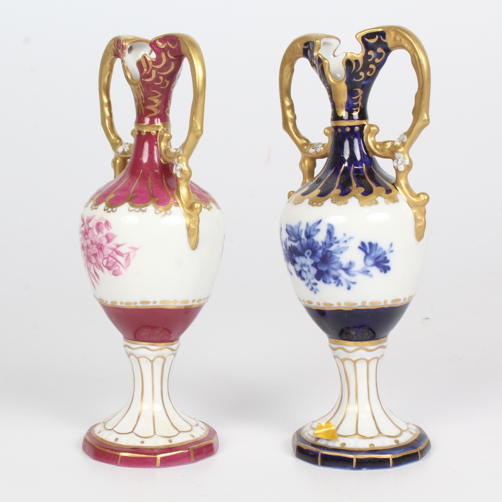 Royal Dux Bohemia Porcelain Vases EBTH