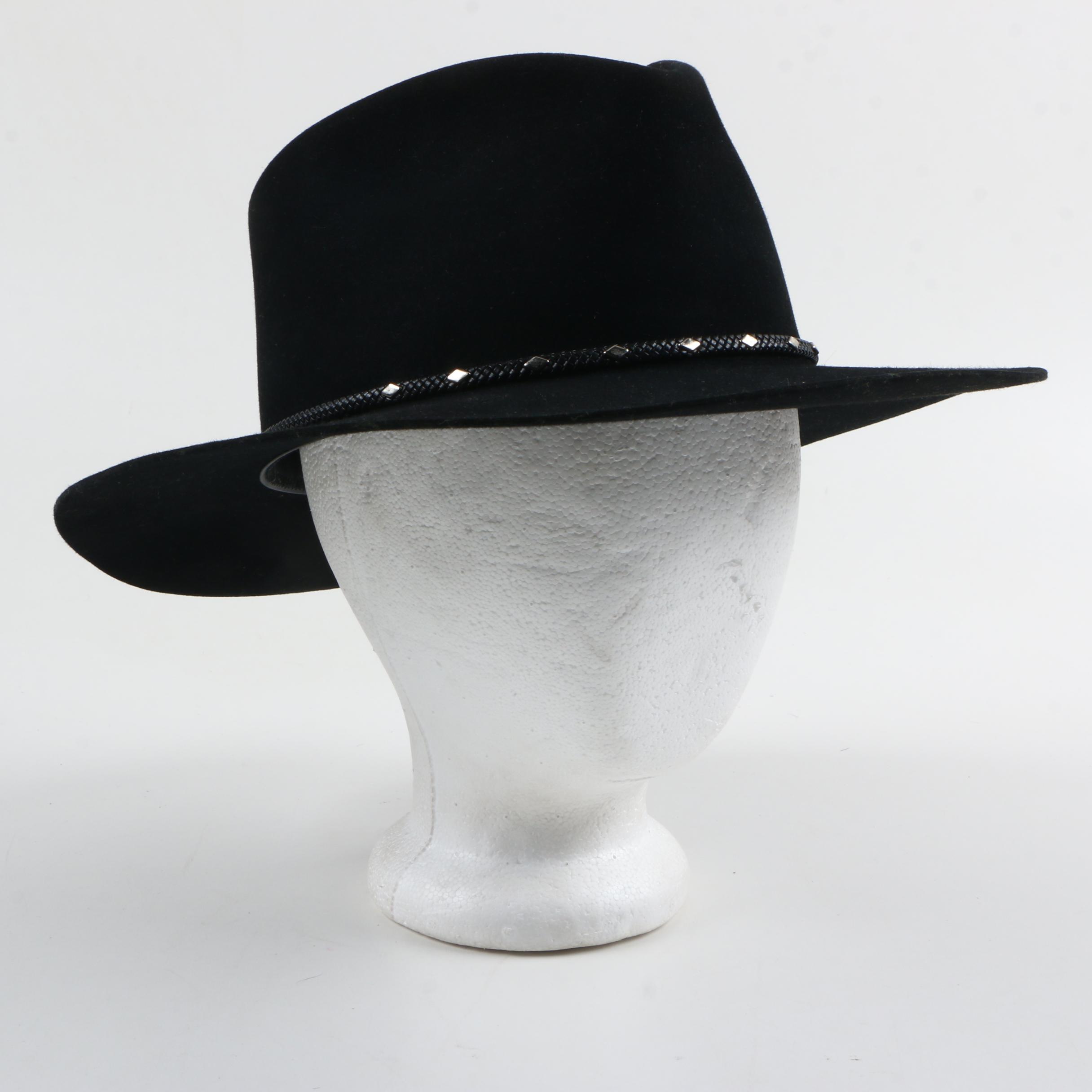 Stetson The Gun Club Black Felt Hat EBTH
