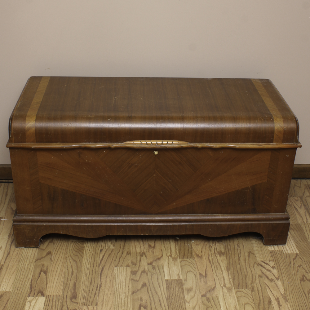 Art Deco Style Cedar Chest by Roos Chests EBTH