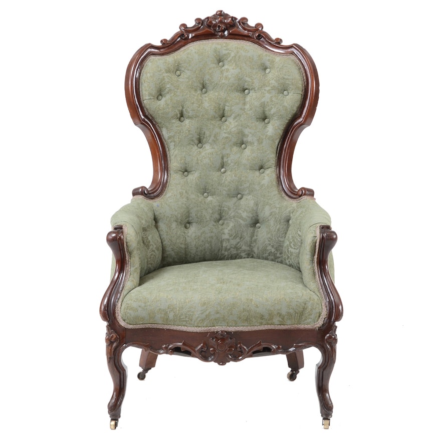 Antique Victorian Parlor Chair : EBTH Antique Victorian Parlor Chair ... - Antique Victorian Parlor Chair : EBTH