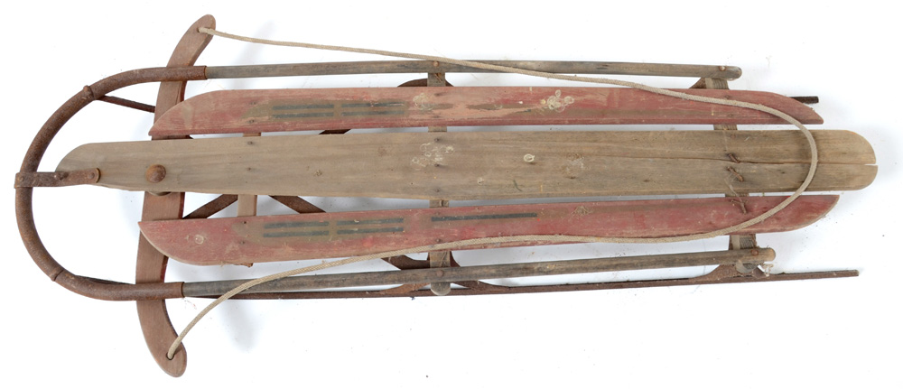 Vintage Steel Runner Sleds | EBTH