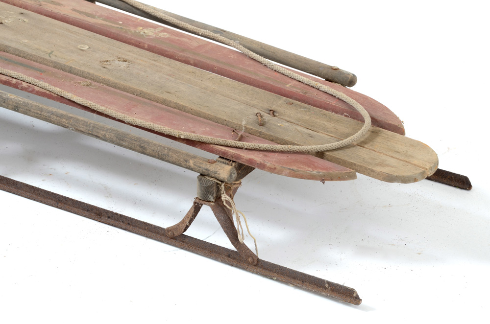 Vintage Steel Runner Sleds | EBTH